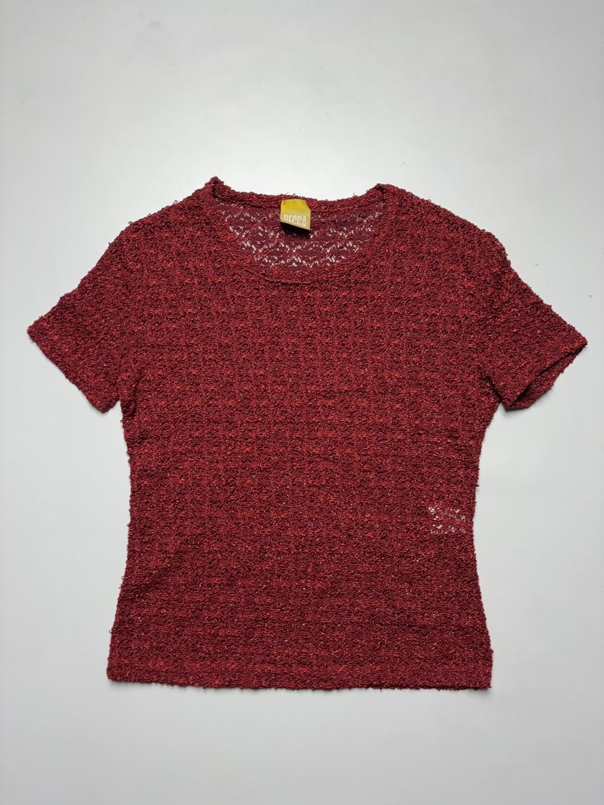 Japanese Brand × Vintage French glamour vintage mesh tee t-shirt Size M / US 6-8 / IT 42-44 - 1 Thumbnail