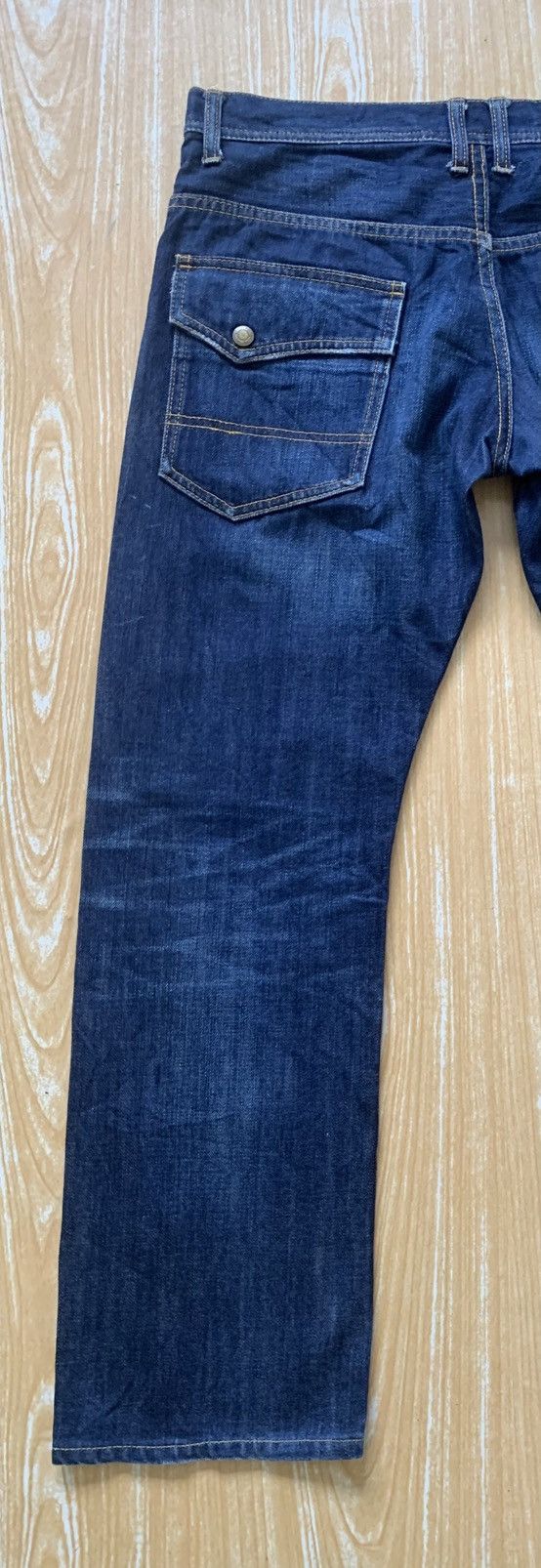 Issey Miyake × Tete Homme Rare..Tete Homme Denim Jeans Pants Size US 32 / EU 48 - 15 Thumbnail