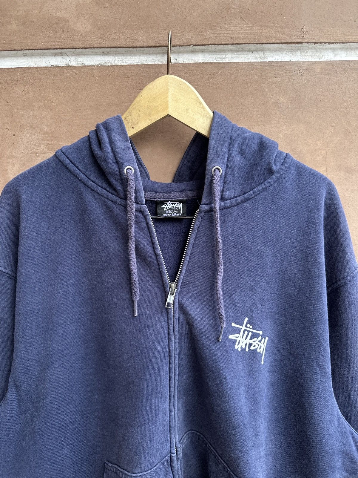Stussy Y2K Stussy Hoodie Size US L / EU 52-54 / 3 - 4 Thumbnail