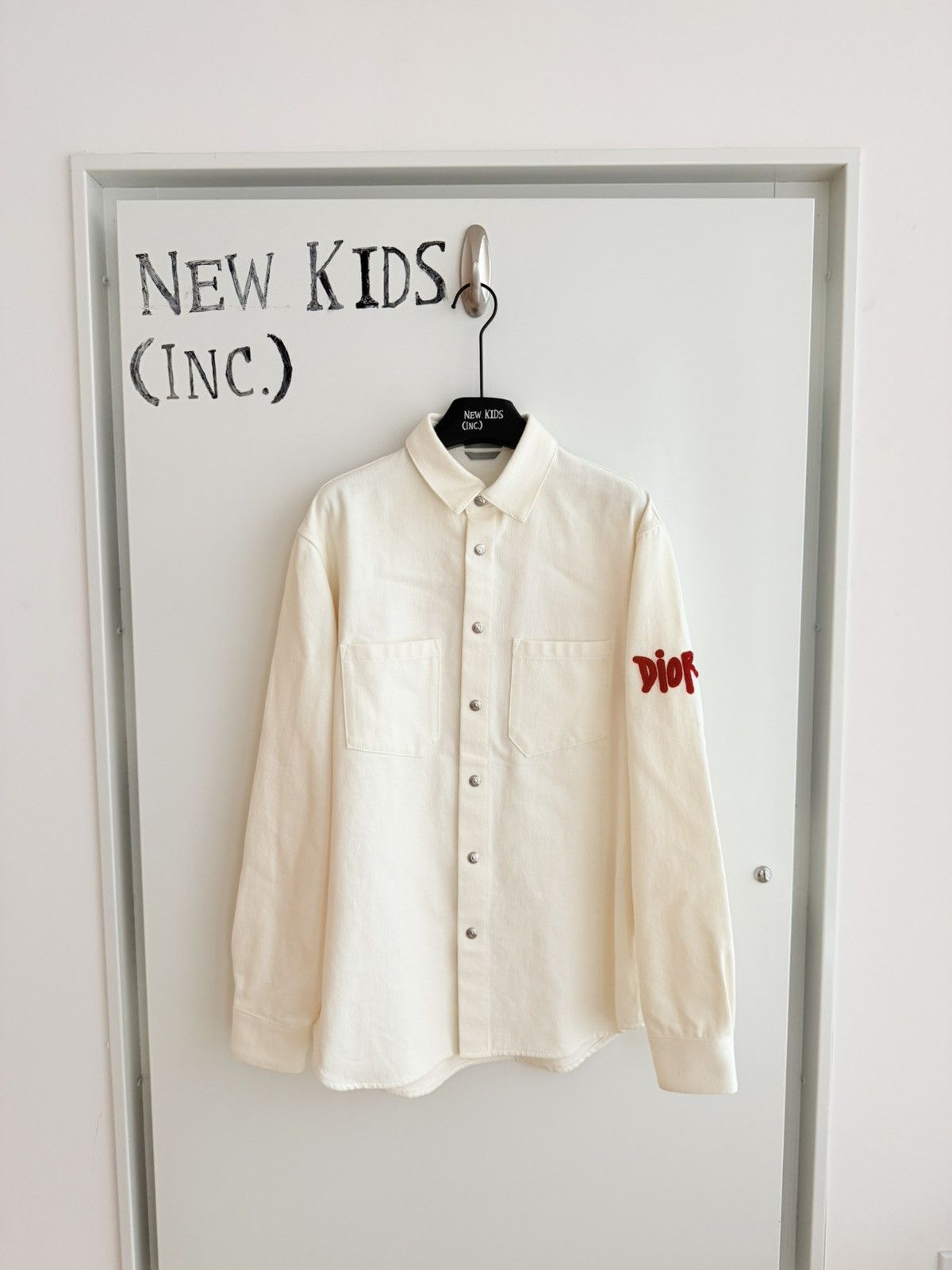 Dior Dior White Embroidered Jacket Size US L / EU 52-54 / 3 - 1 Thumbnail