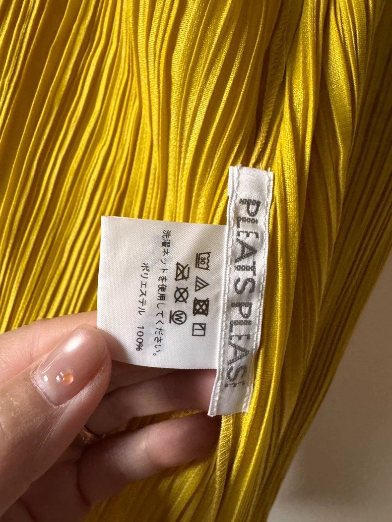 Issey Miyake Issey Miyake size:3 A ginger-yellow buttoned cardigan Size S / US 4 / IT 40 - 4 Thumbnail
