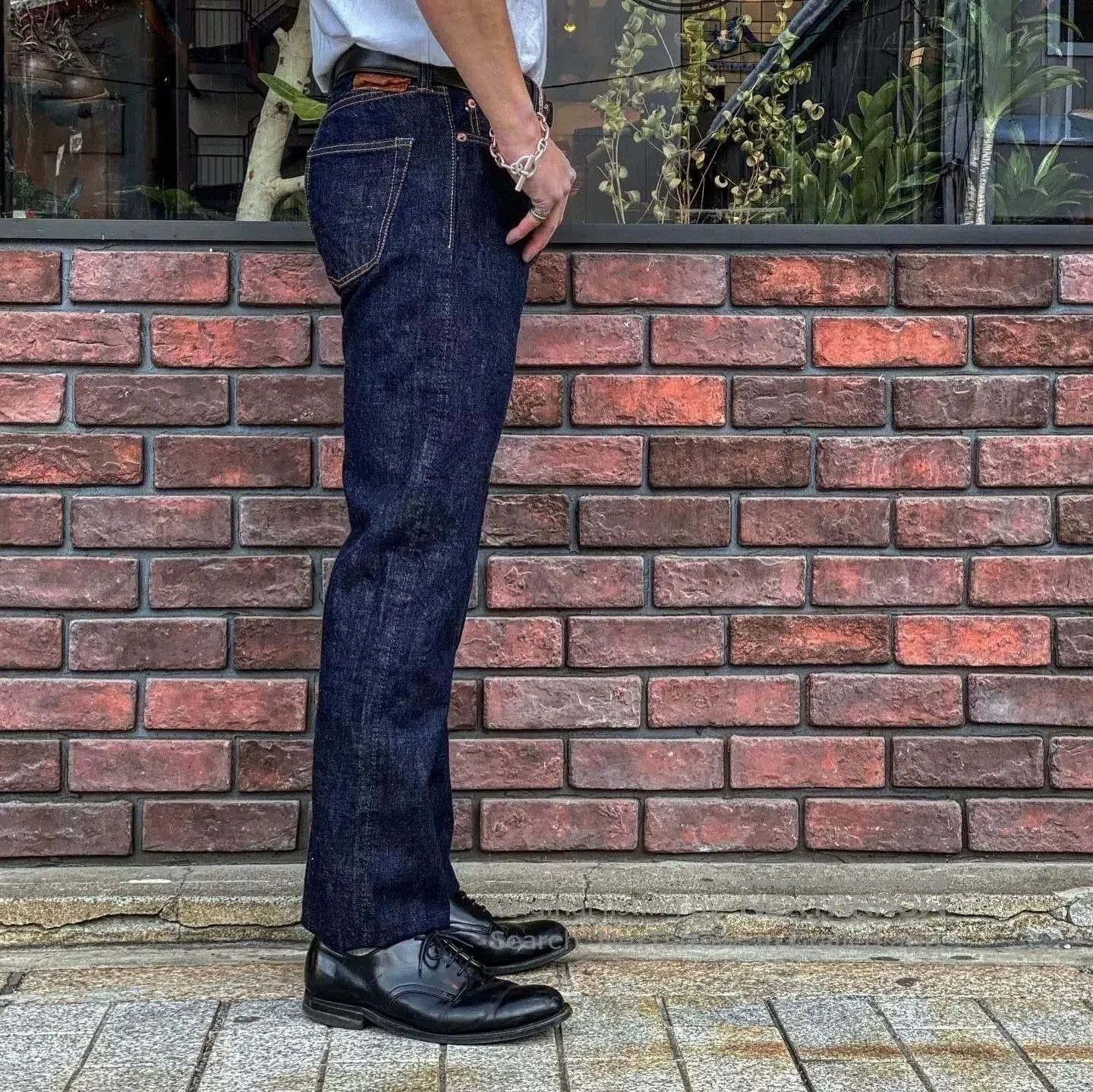 Full Count & Co. Slim Straight Zimbabwe Cotton Jeans. Size US 31 - 3 Thumbnail