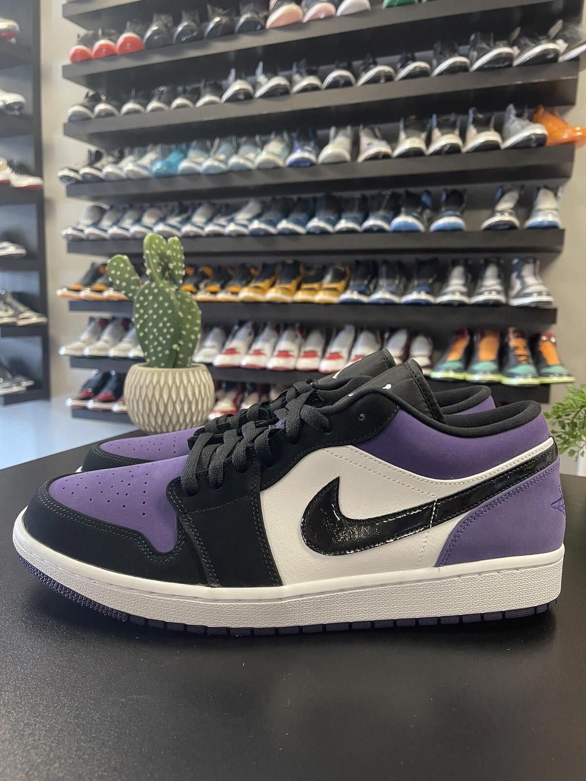 Jordan Brand Size 13 - Nike Air Jordan 1 Low Court Purple 553558-125 Size US 13 / EU 46 - 1 Thumbnail