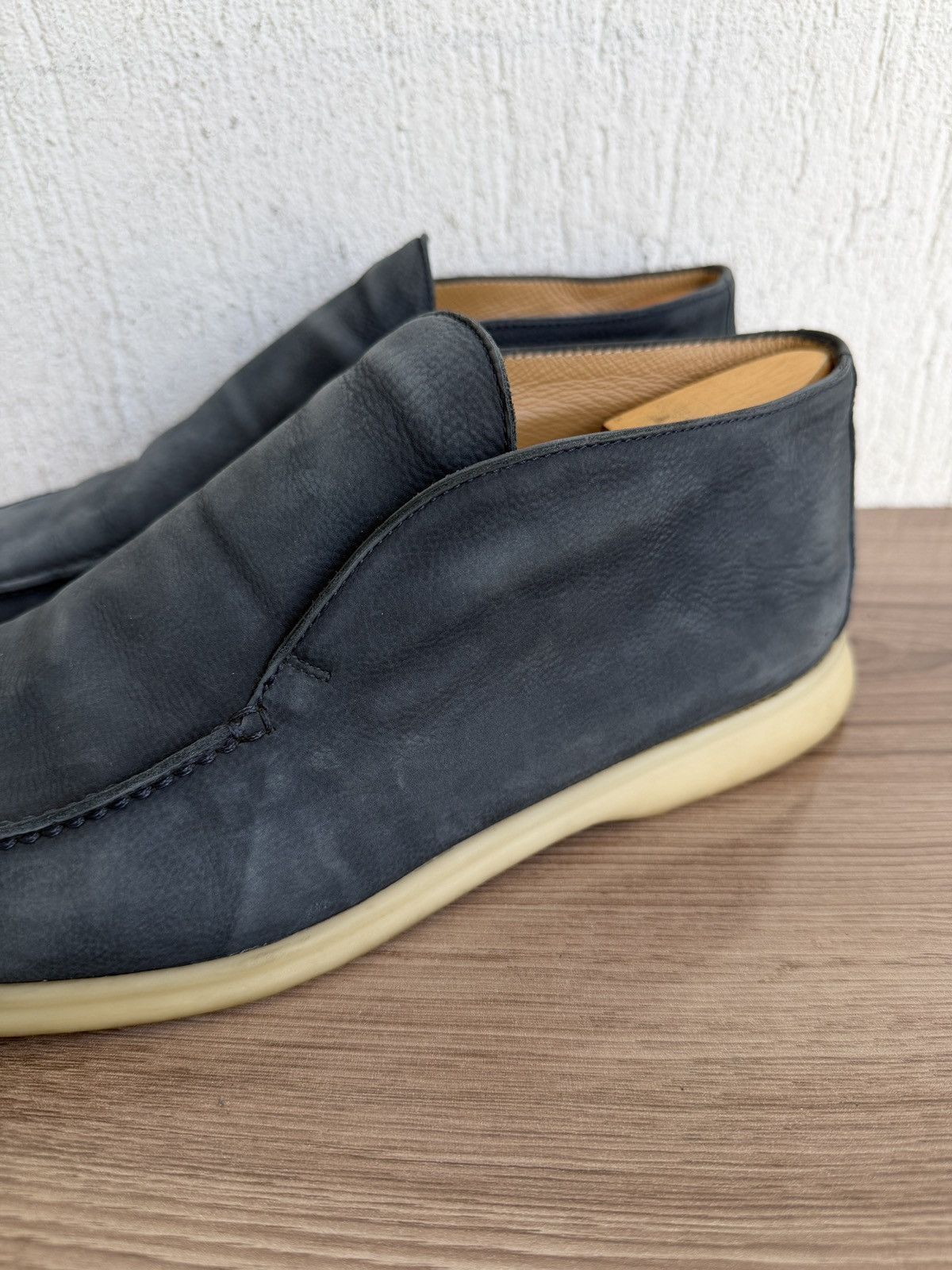Loro Piana open walk leather loafers Size US 10 / EU 43 - 7 Thumbnail