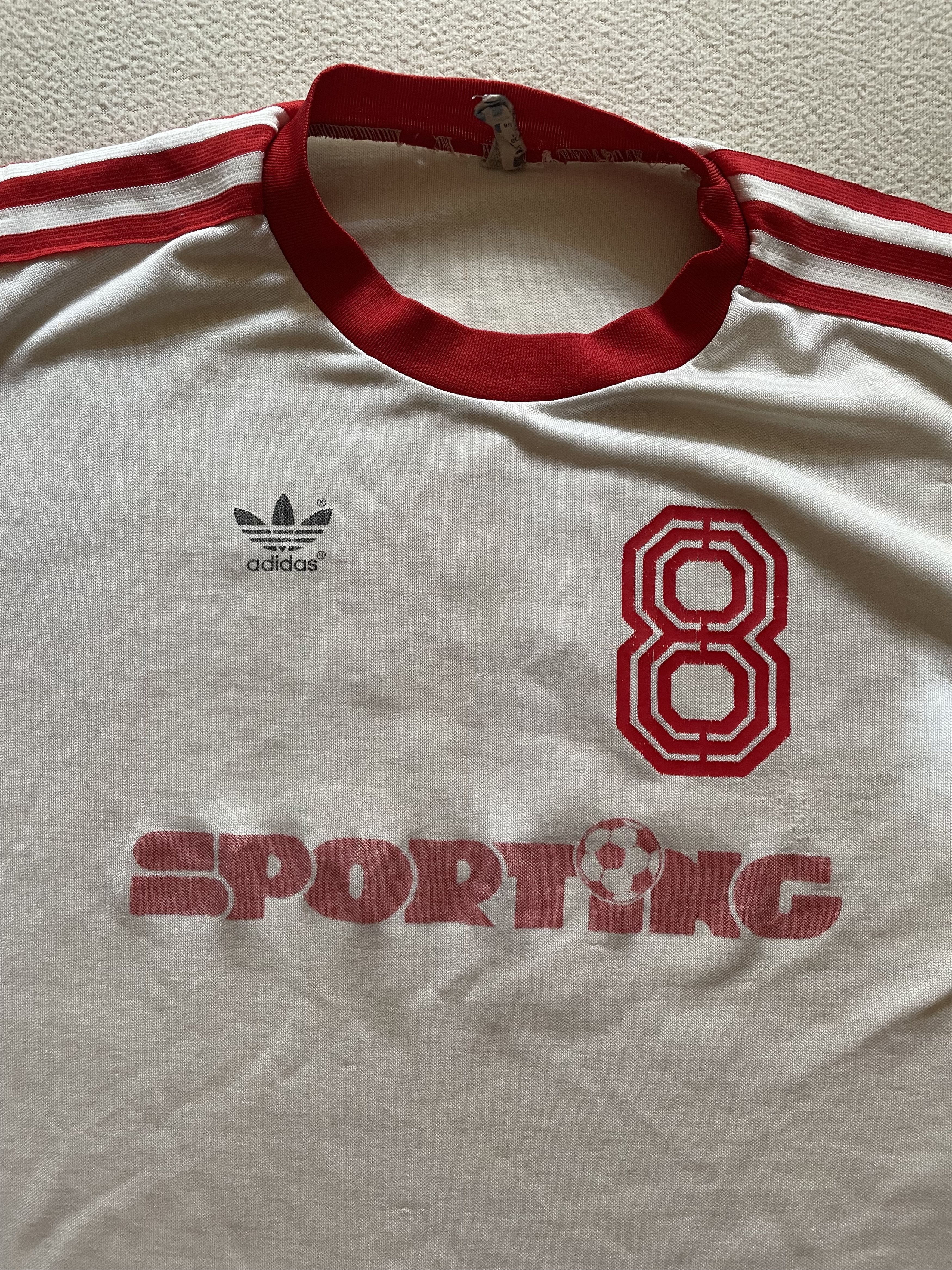 Adidas 80s Vintage Adidas Football Jersey/Kit Made in West Germany Size US M / EU 48-50 / 2 - 2 Thumbnail