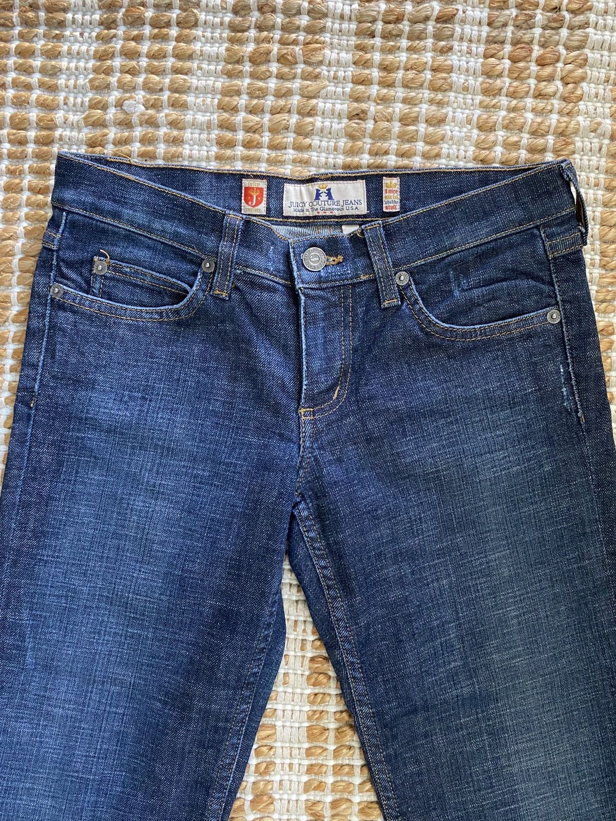 Juicy Couture Jeans Totally Y2K Juicy Couture Vintage Cropped Jeans – Size 26 Size 26" / US 2 / IT 38 - 5 Thumbnail