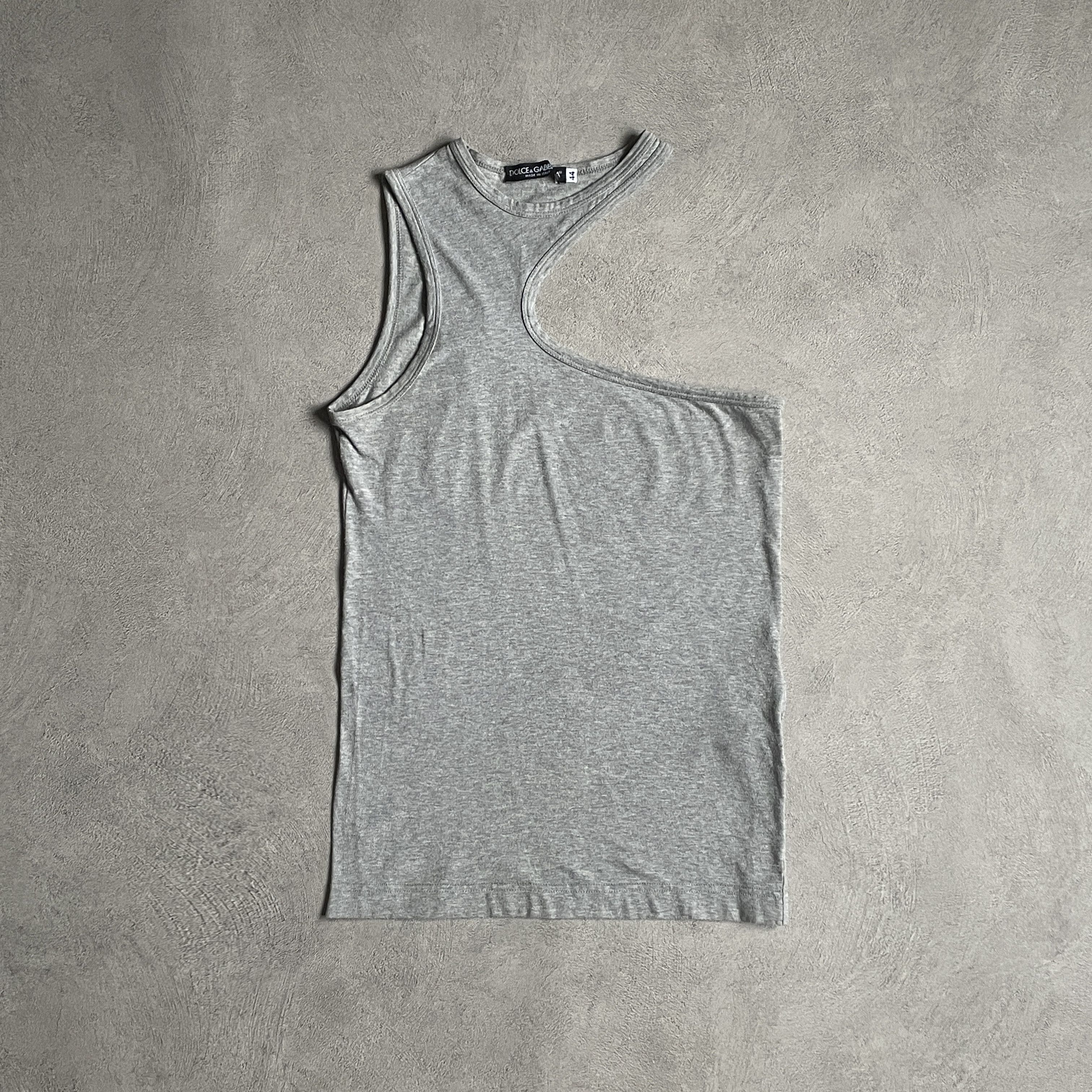 Dolce & Gabbana Dolce & Gabbana SS 2003 asymettrical tank top Size M / US 6-8 / IT 42-44 - 5 Thumbnail