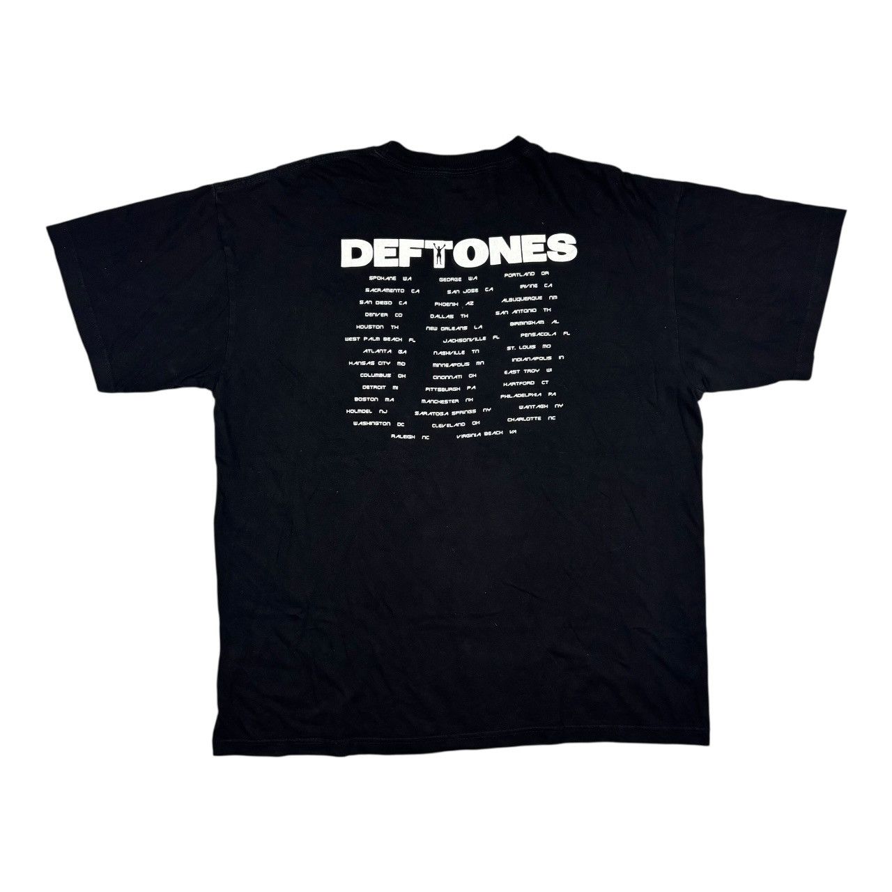 Band Tees Vintage Deftones – White Pony Tour 2000 Size US XL / EU 56 / 4 - 2 Thumbnail