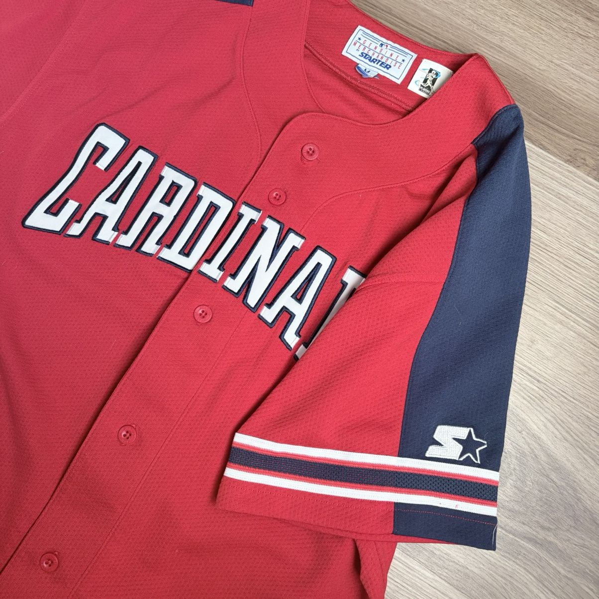 Starter Vintage 90’s Starter Mark McGwire Cardinals baseball jersey Size US M / EU 48-50 / 2 - 2 Thumbnail