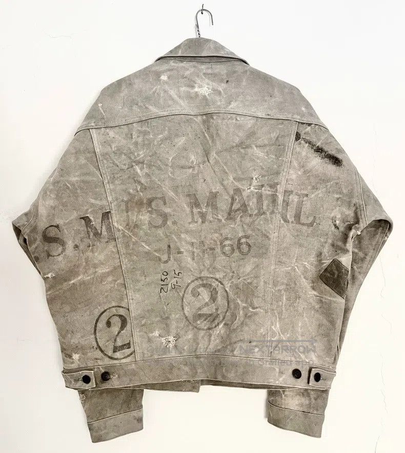 READYMADE Ready Made Cement Grey Military Cloth Jacket Size US M / EU 48-50 / 2 - 3 Thumbnail