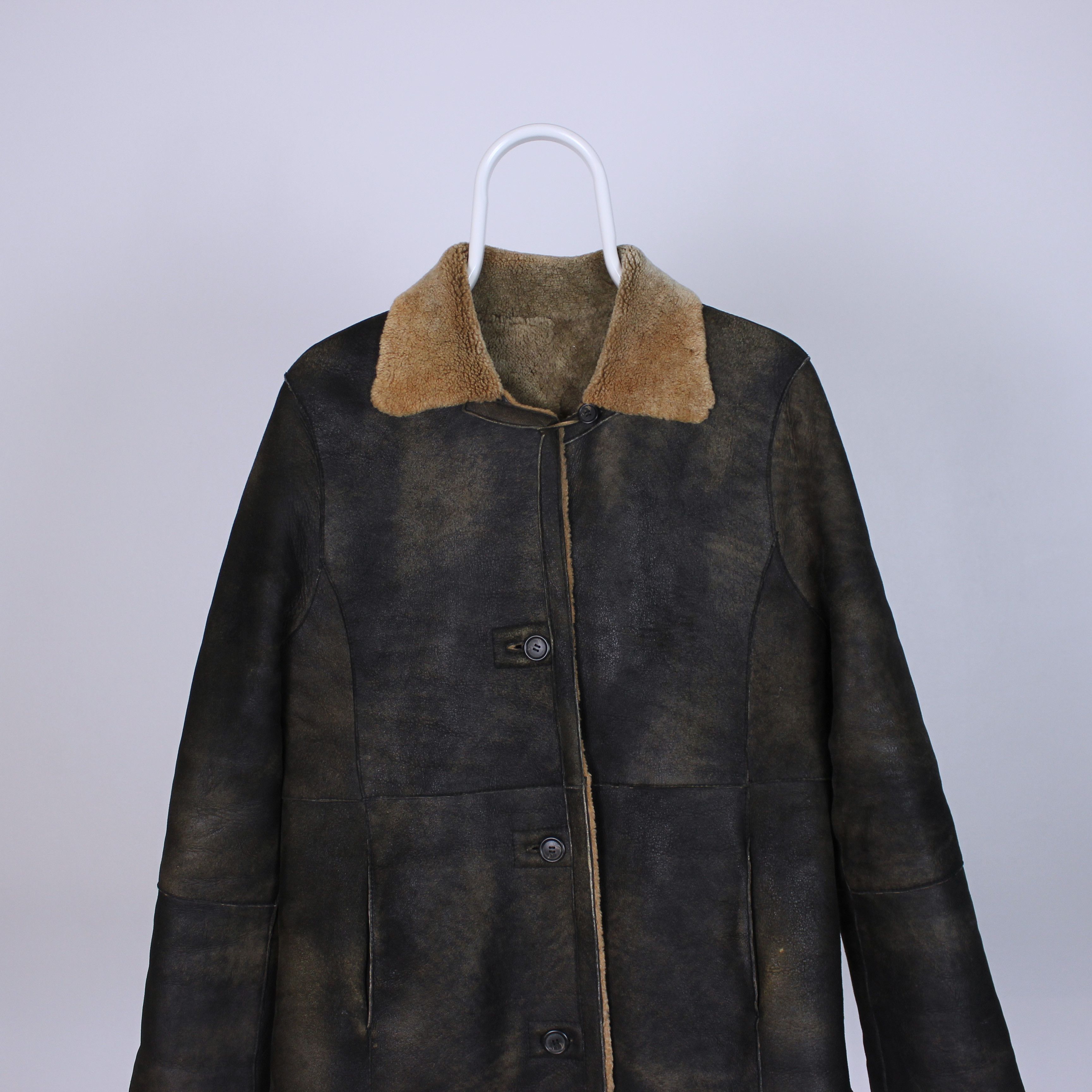 Leather OSKA vintage heavy jacket suede leather S M Size US M / EU 48-50 / 2 - 2 Thumbnail