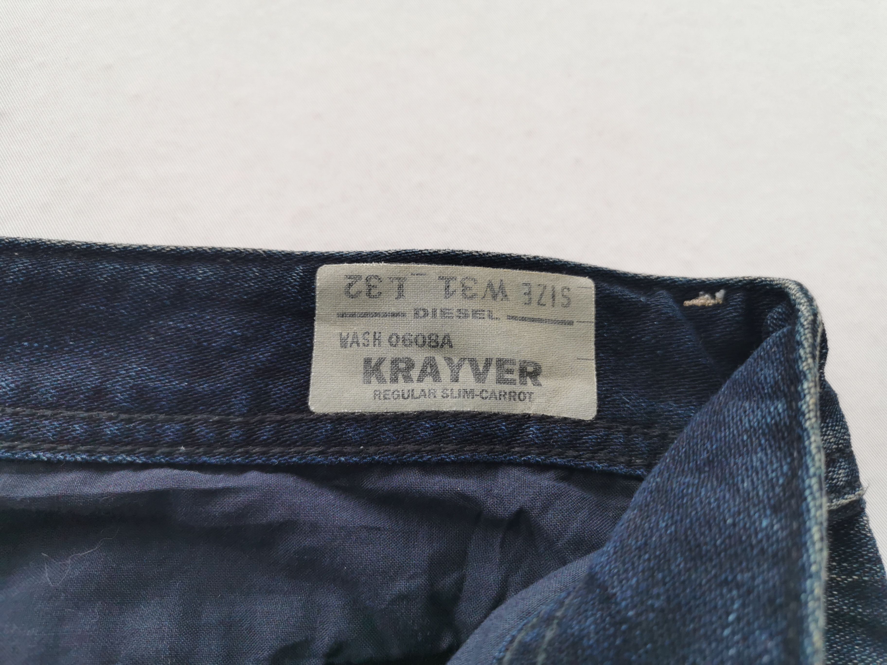 Diesel Vintage Diesel Industry Made In Italy Denim Jeans Size 32 Size US 32 / EU 48 - 9 Thumbnail