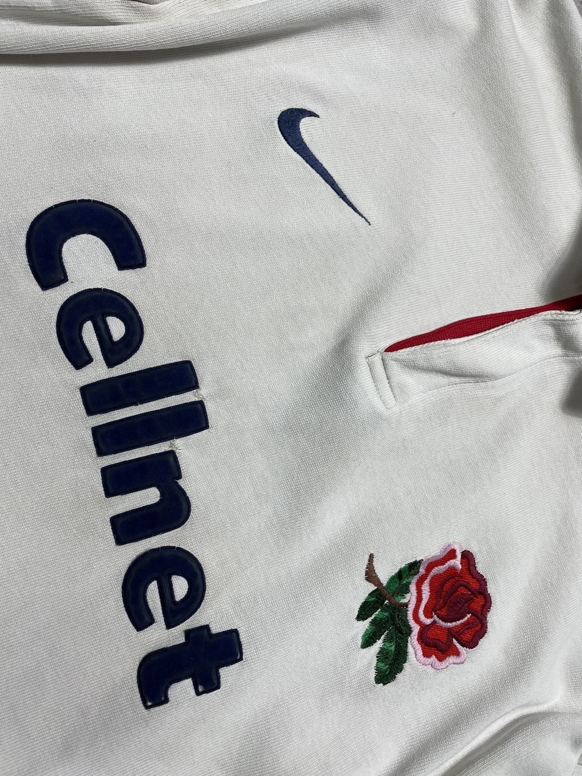 Nike × Vintage Nike Vintage 90s England Rugby League Jersey Sweatshirt Y2K Size US L / EU 52-54 / 3 - 6 Thumbnail