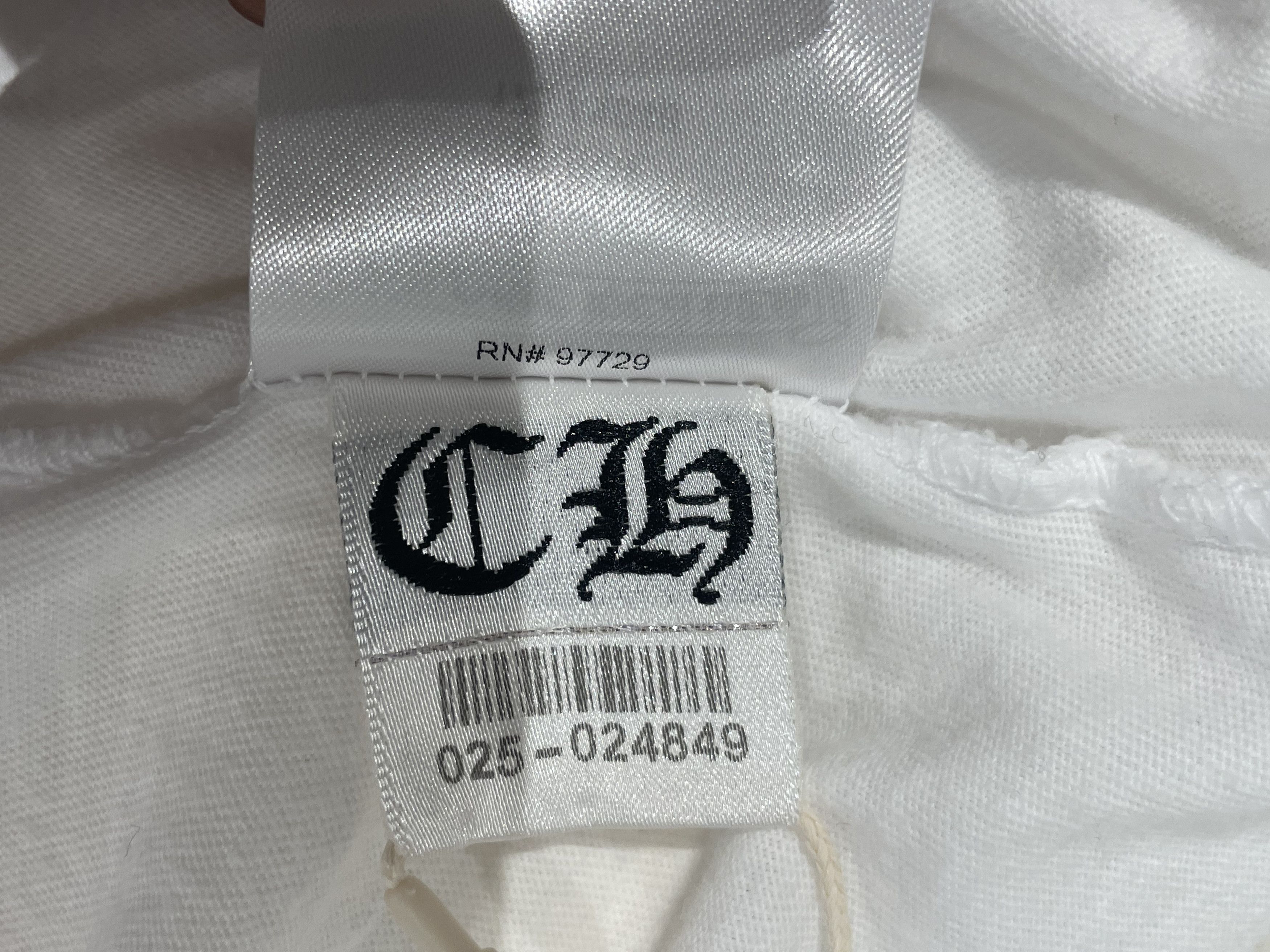 Chrome Hearts Chrome Hearts Red Dagger White Long Sleeve T-Shirt Tee Size US L / EU 52-54 / 3 - 13 Thumbnail