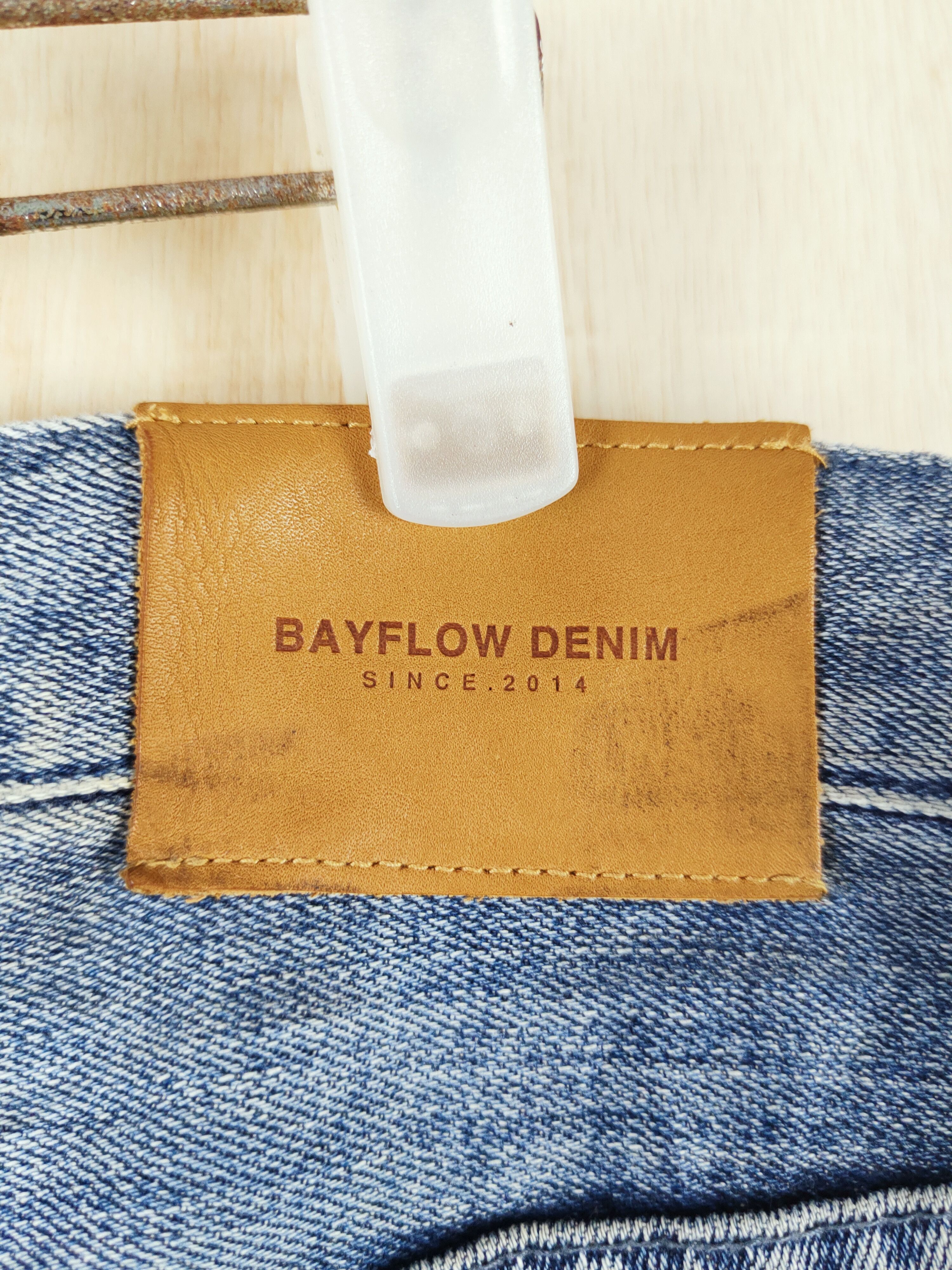 Bayflow Blue Faded Distressed Ripped Jeans #S2652