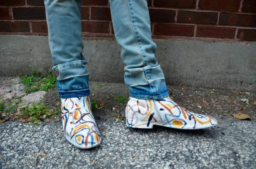 Maison Margiela maison margiela hand painted boots Size US 10 / EU 43 - 1 Thumbnail