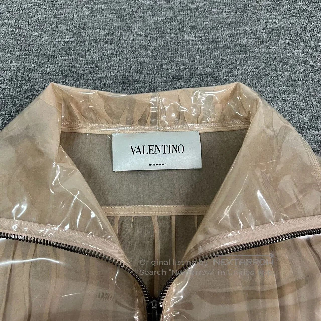 Valentino Valentino Runway Transparent PVC Jacket. Size US XS / EU 42 / 0 - 3 Thumbnail