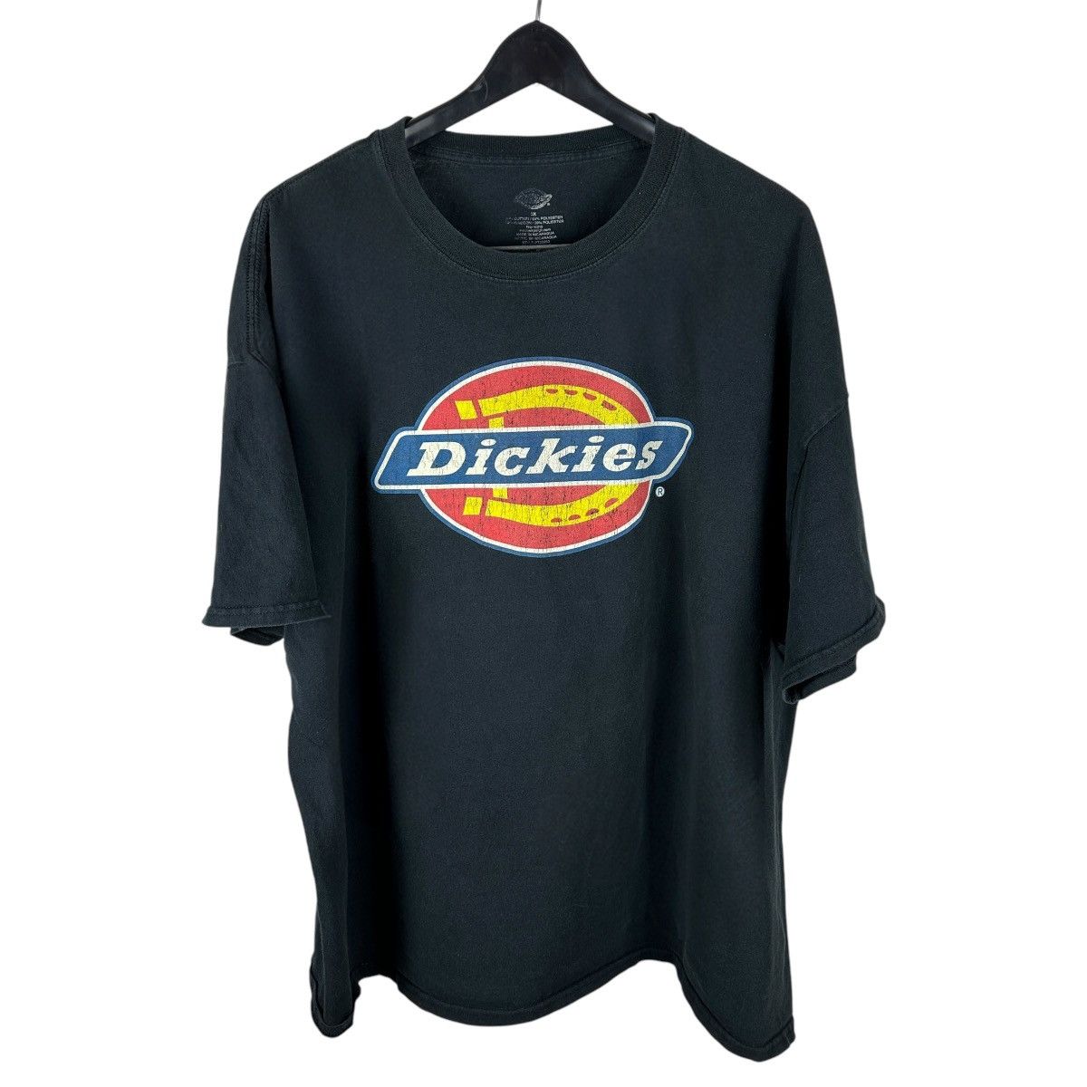 Dickies SIZE 3XL - Mens Y2K Dickies Center Logo Shirt Size US XXL / EU 58 / 5 - 1 Thumbnail