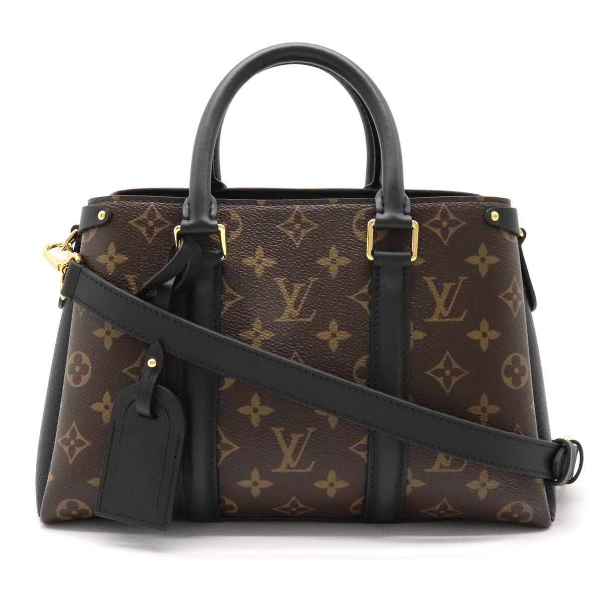 Louis Vuitton Monogram Soufflot NV BB Shoulder Bag Noir Black