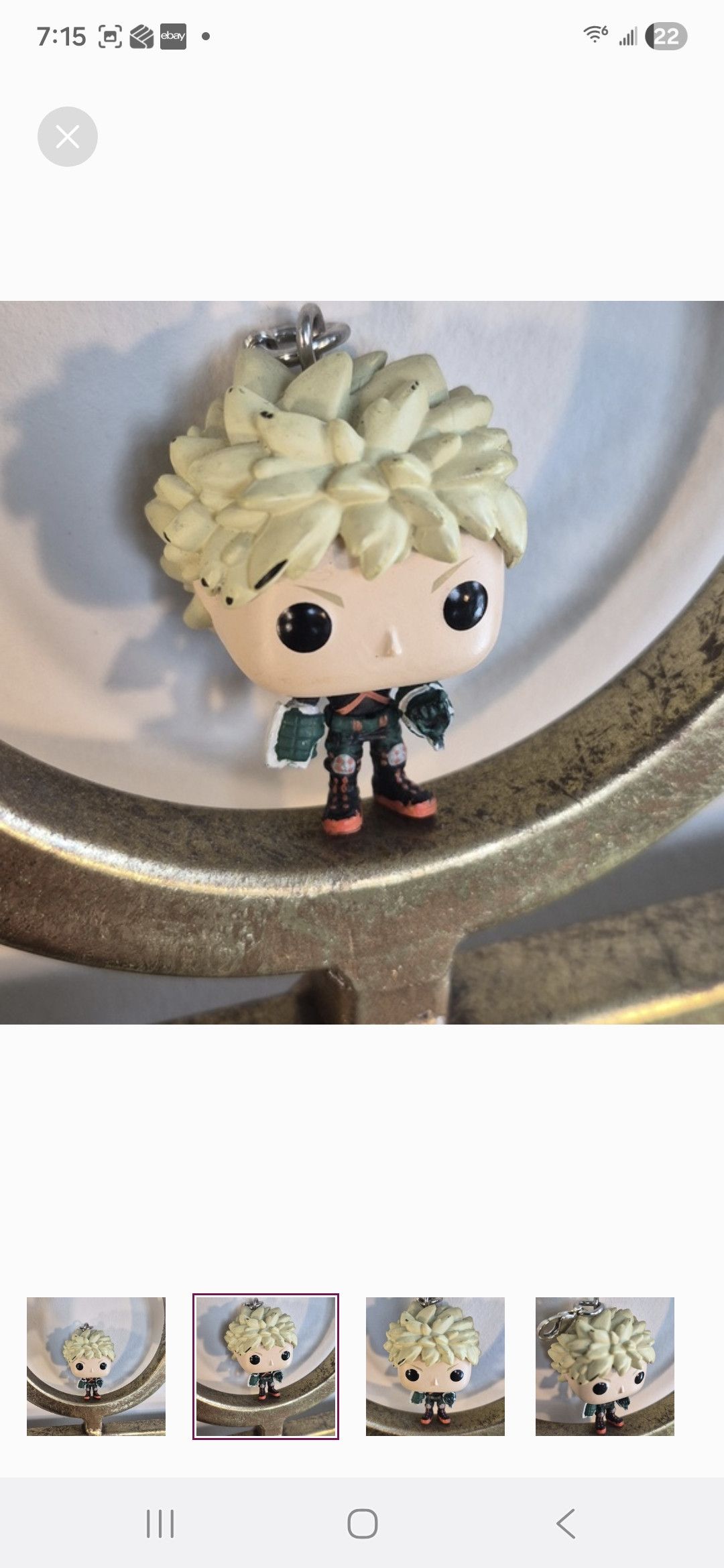 Other Funko × My Hero Academia BAKUGO Pocket POP Keychain Size ONE SIZE - 4 Thumbnail
