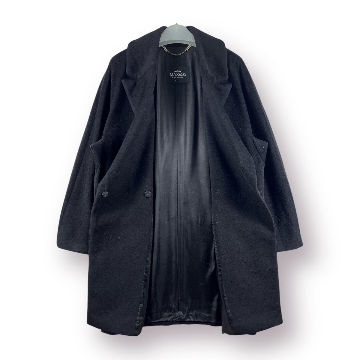 MAX&Co. 🔥 winter Max & CO. Max Mara hidden button Wool long coat Size M / US 6-8 / IT 42-44 - 6 Thumbnail