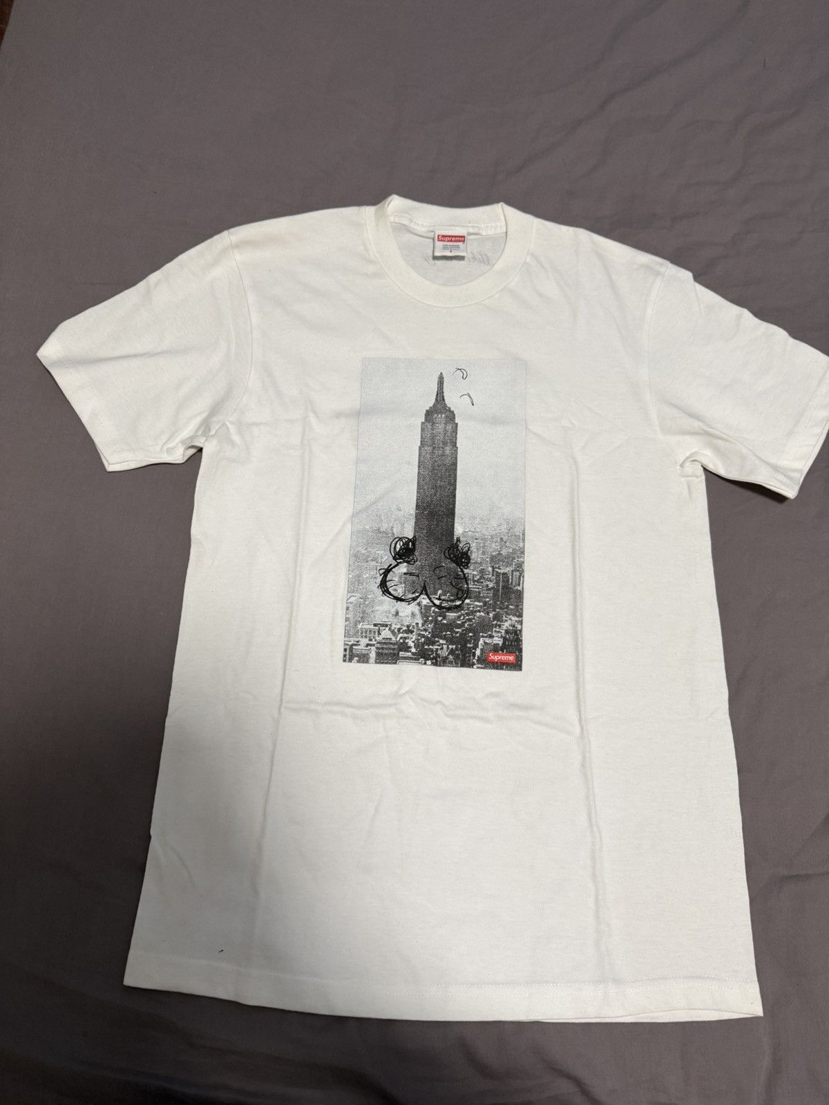 Supreme Mike Kelley Empire State Dick Tee | Grailed