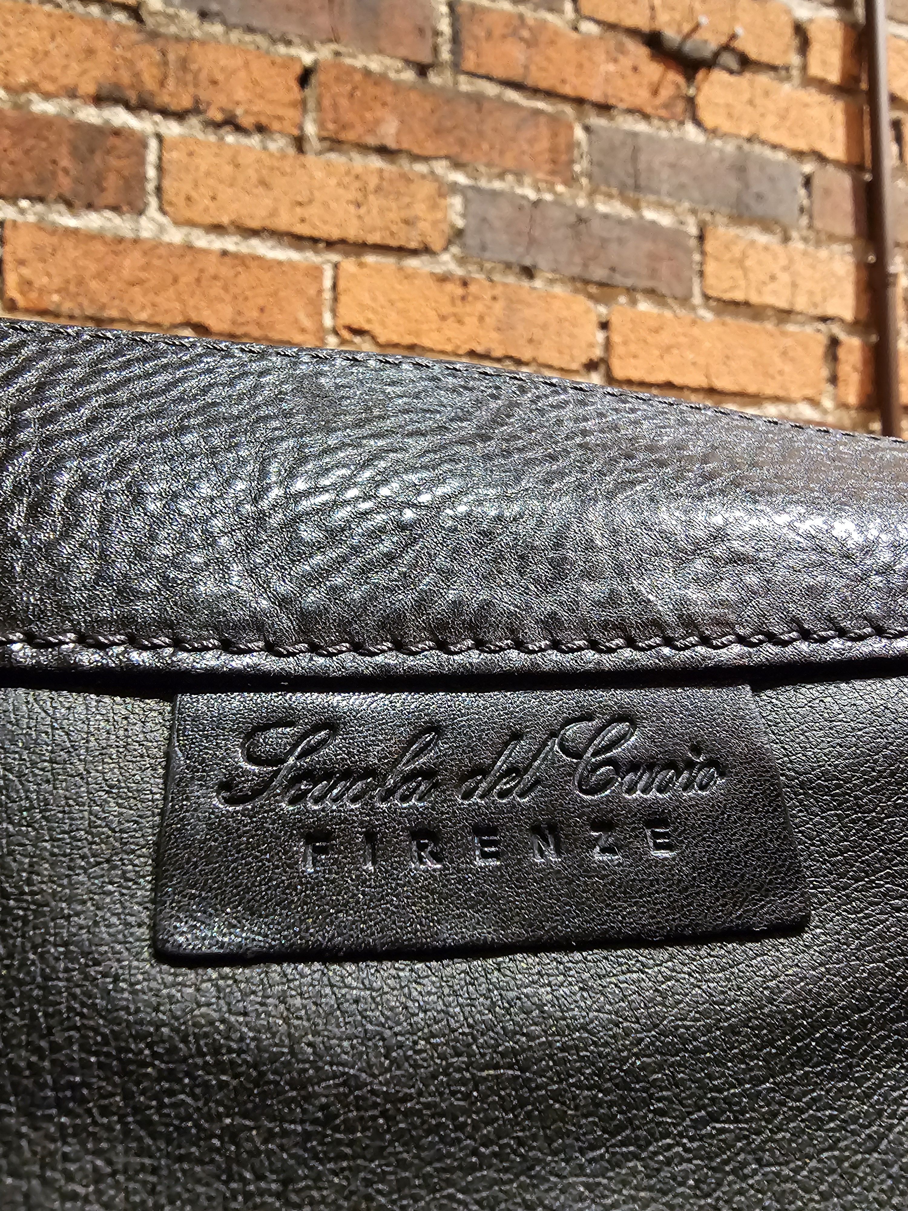 Other Pebbled leather briefcase from Scuola del Cuoio (Florence) Size ONE SIZE - 8 Thumbnail