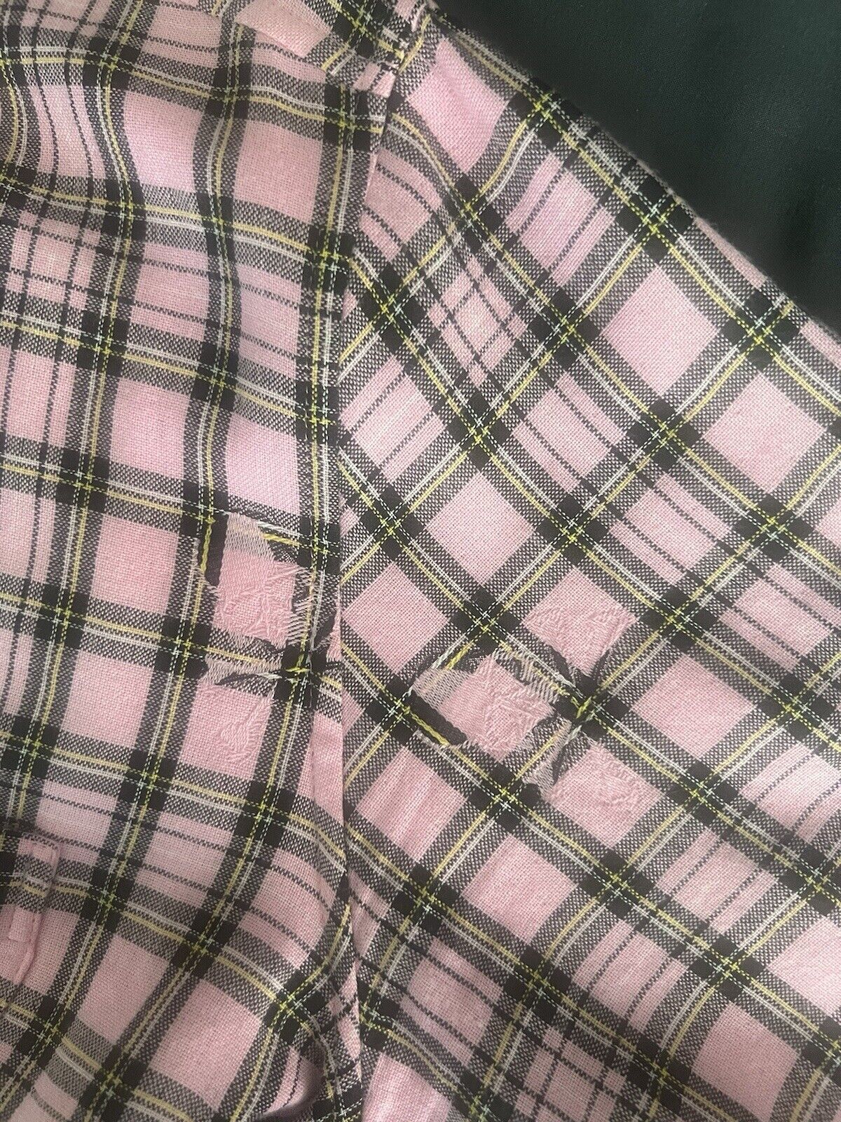 Mastermind Japan Dreaming Skull Short Sleeve Shirt Plaid Shirt Pink Size US L / EU 52-54 / 3 - 6 Thumbnail