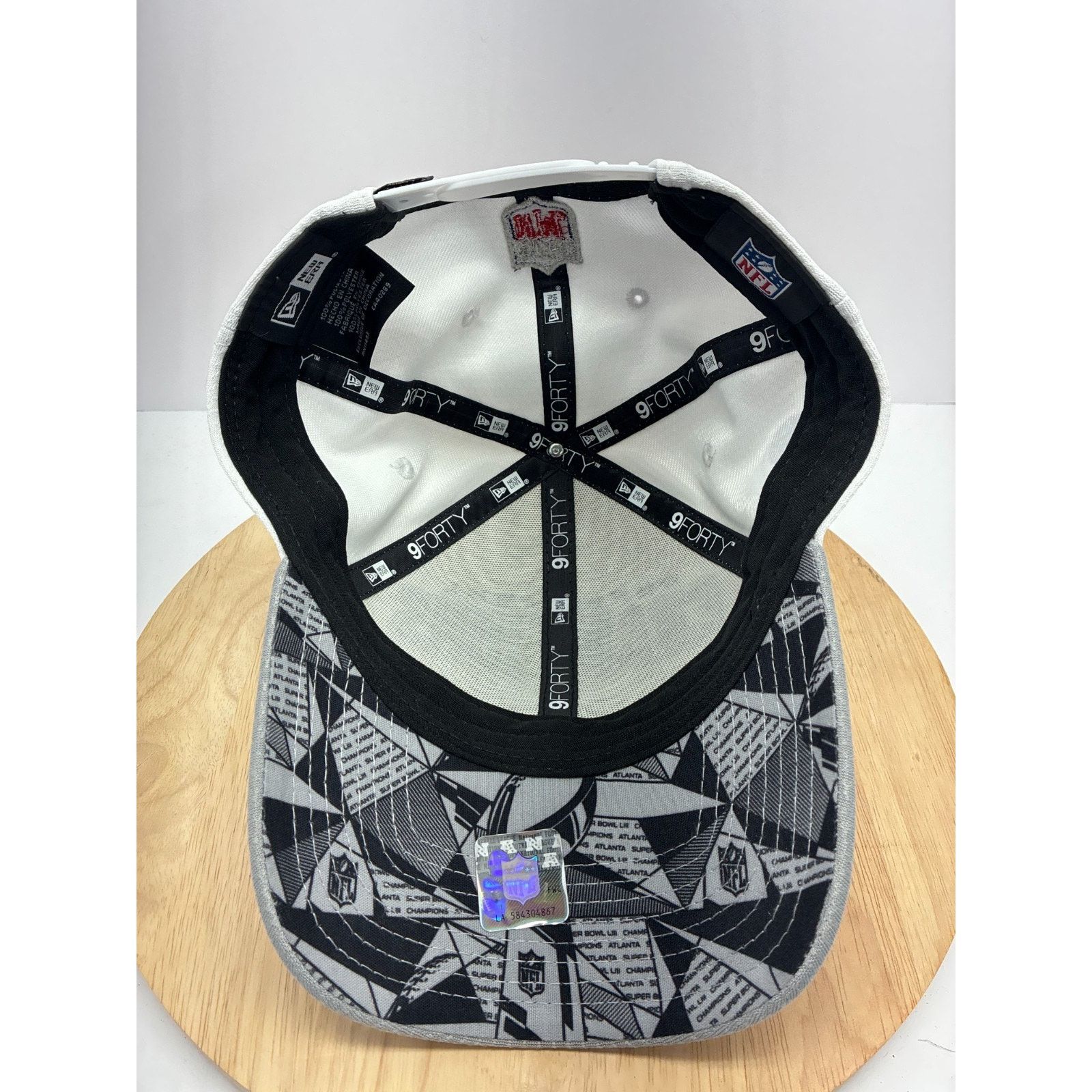 New Era New England Patriots Super Bowl Champions Hat New Era 9FORTY Size ONE SIZE - 5 Thumbnail