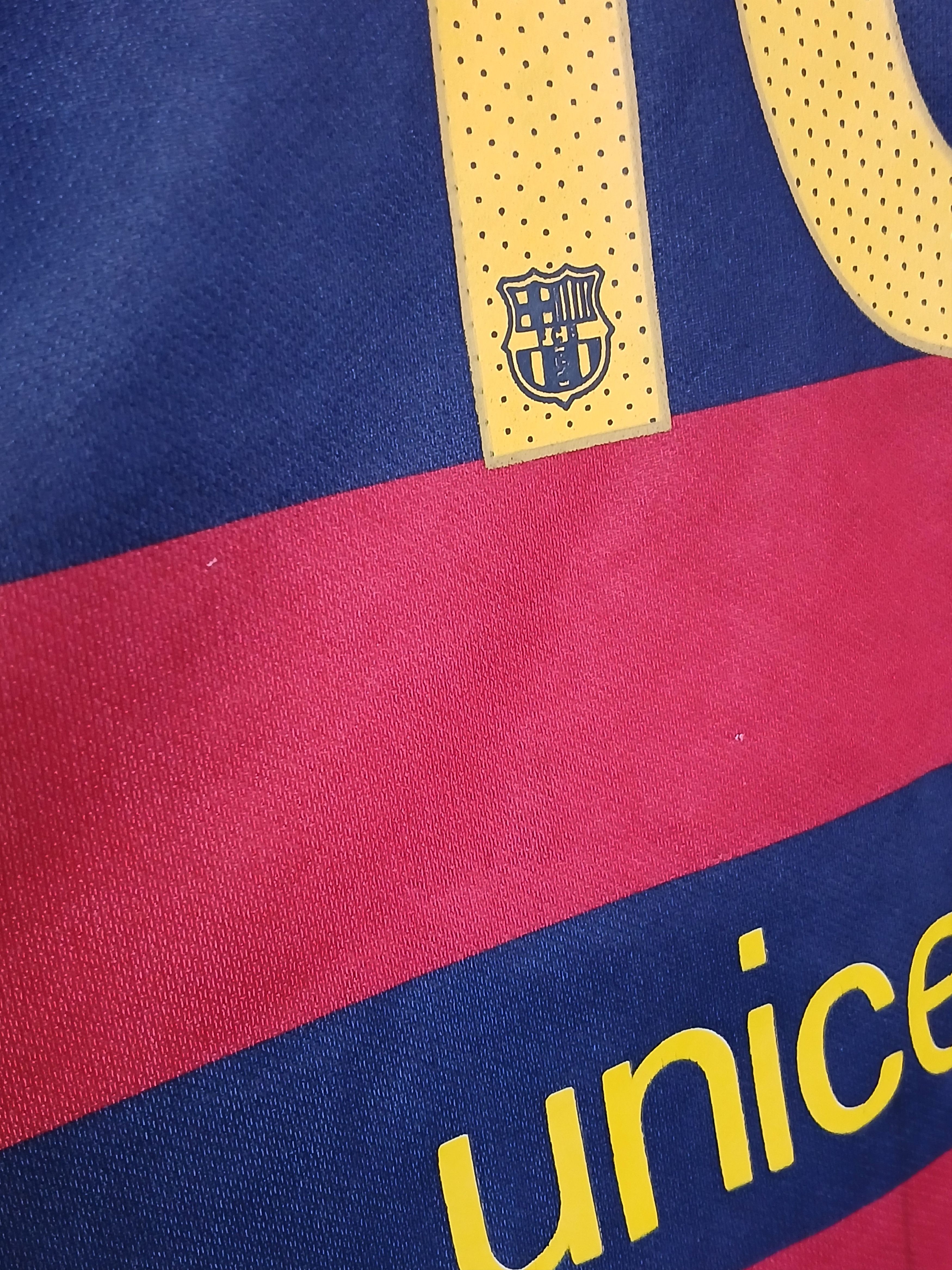 Other Barcelona 2015/2016 Home Messi Football Jersey T-Shirt Size US M / EU 48-50 / 2 - 16 Thumbnail