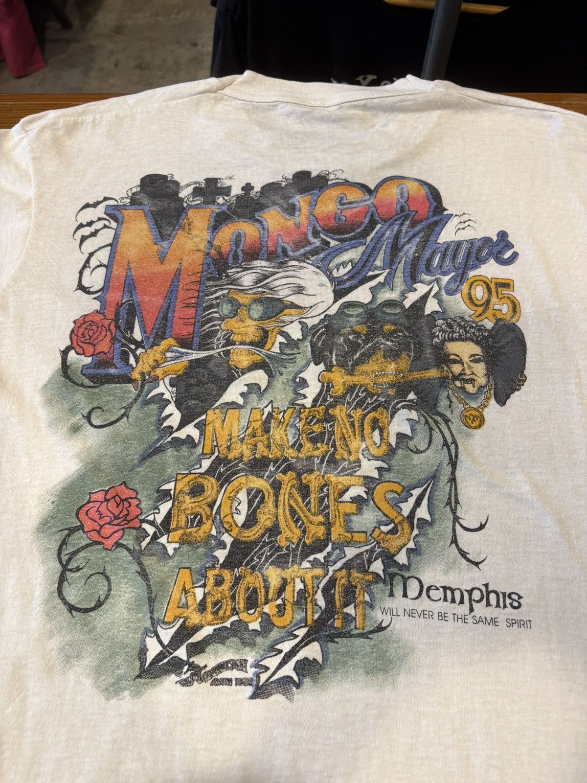 Other Vintage 1995 “Mongo Mayor” Graphic T-Shirt Size US L / EU 52-54 / 3 - 11 Thumbnail