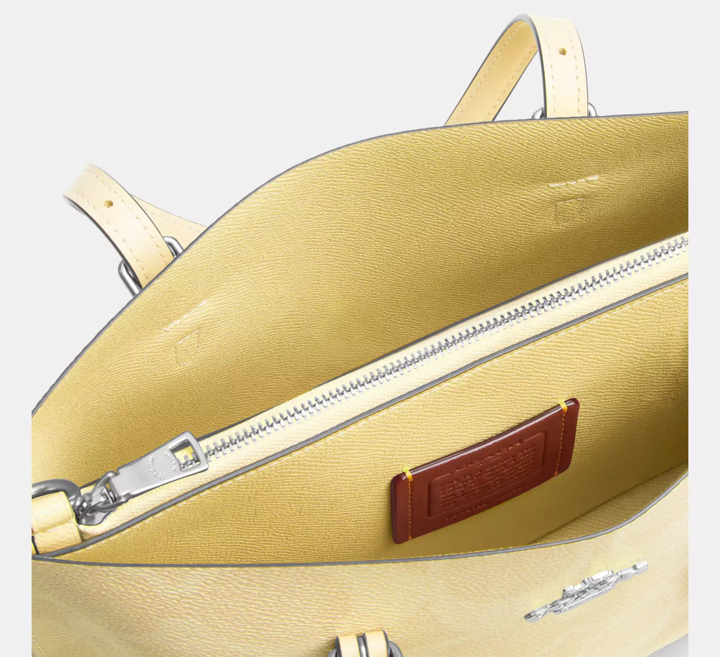 Coach Mollie Tote Bag 25 In Signature Canvas CAL50 Size ONE SIZE - 7 Thumbnail