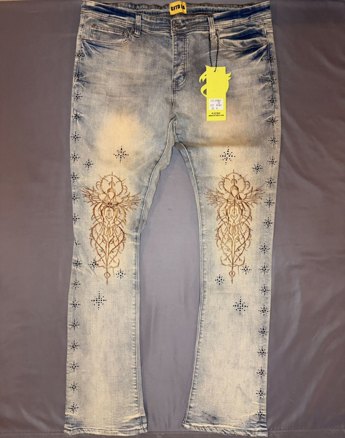 Other Gftd LA designer premium denim jeans Size US 40 / EU 56 - 1 Thumbnail