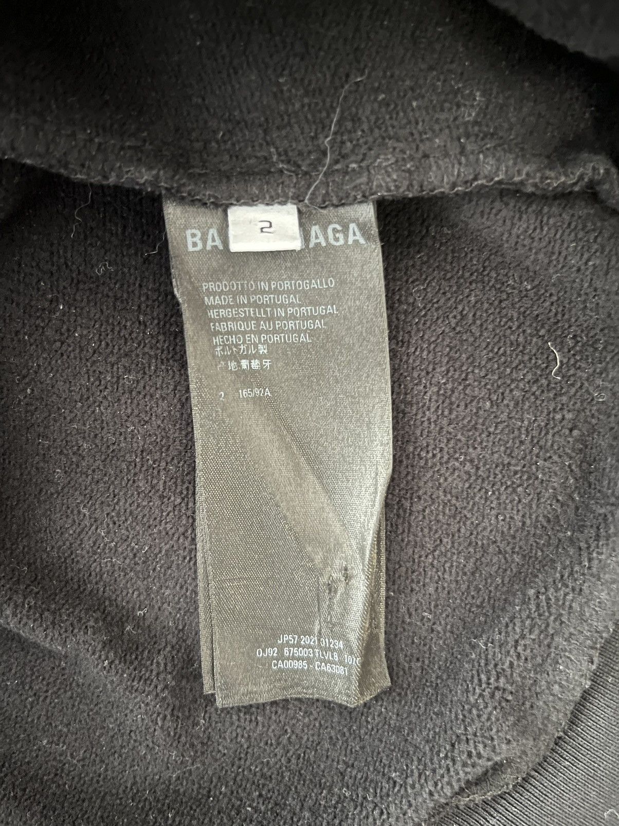 Balenciaga Balenciaga Paris Hoodie Size US M / EU 48-50 / 2 - 3 Thumbnail