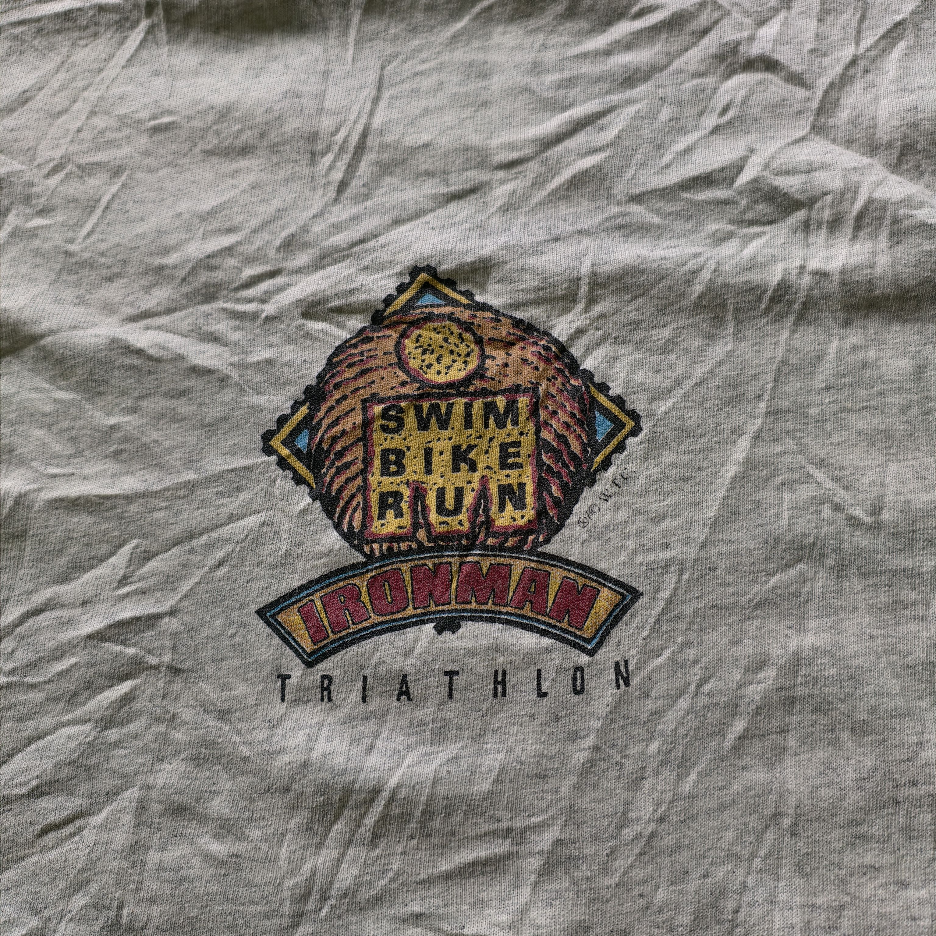 Hanes Vtg Ironman Kona hawaii triathlon Size US XL / EU 56 / 4 - 4 Thumbnail