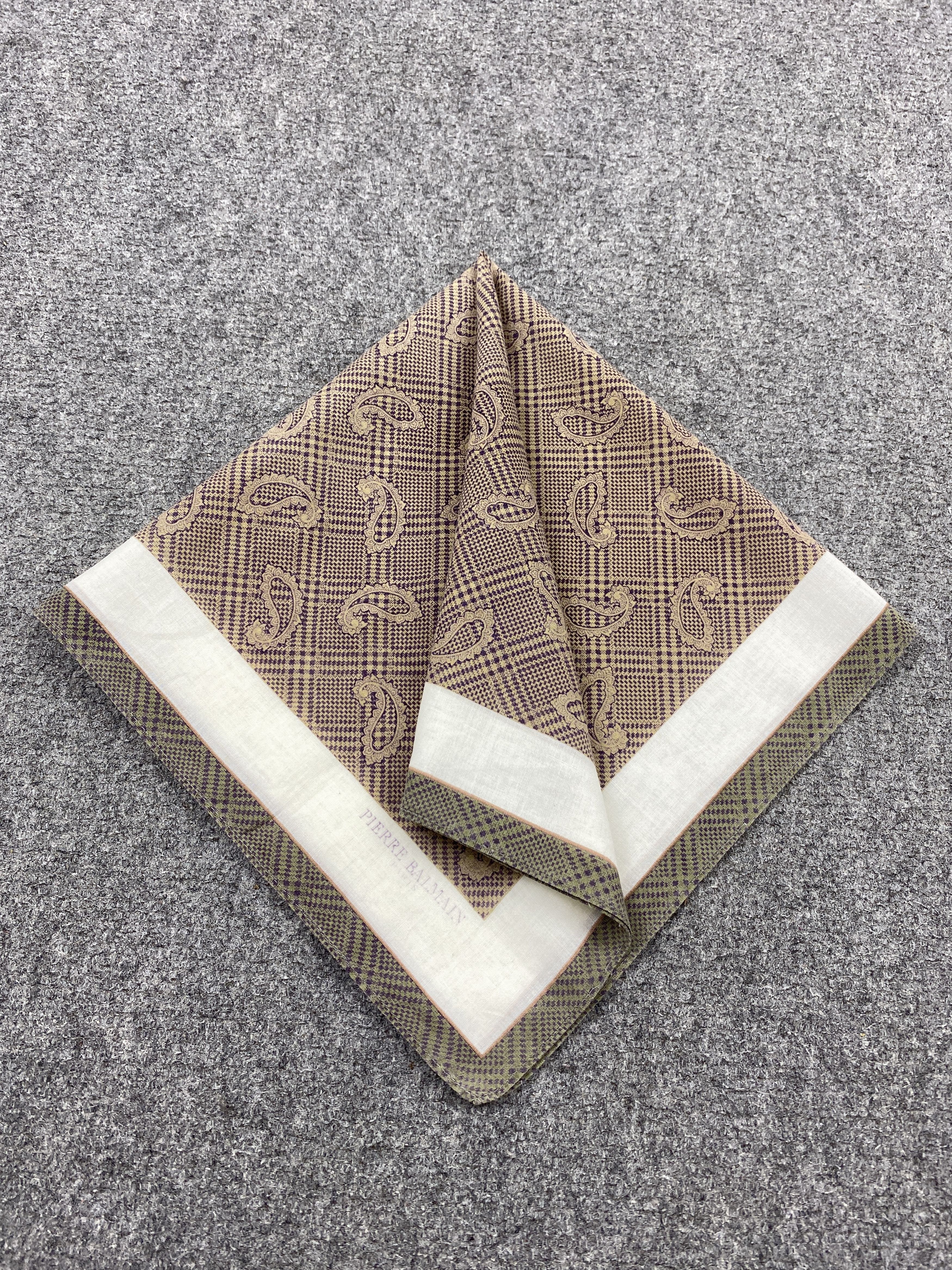 Pierre Balmain Pierre Balmain Handkerchief / Bandana / Neckerchief HKC1130 Size ONE SIZE - 3 Thumbnail