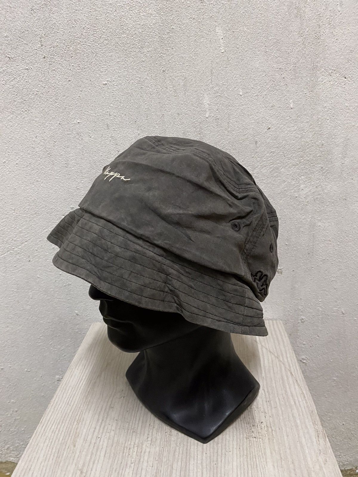 Kappa × Vintage Kappa Spellout Bucket Hat Size ONE SIZE - 3 Thumbnail