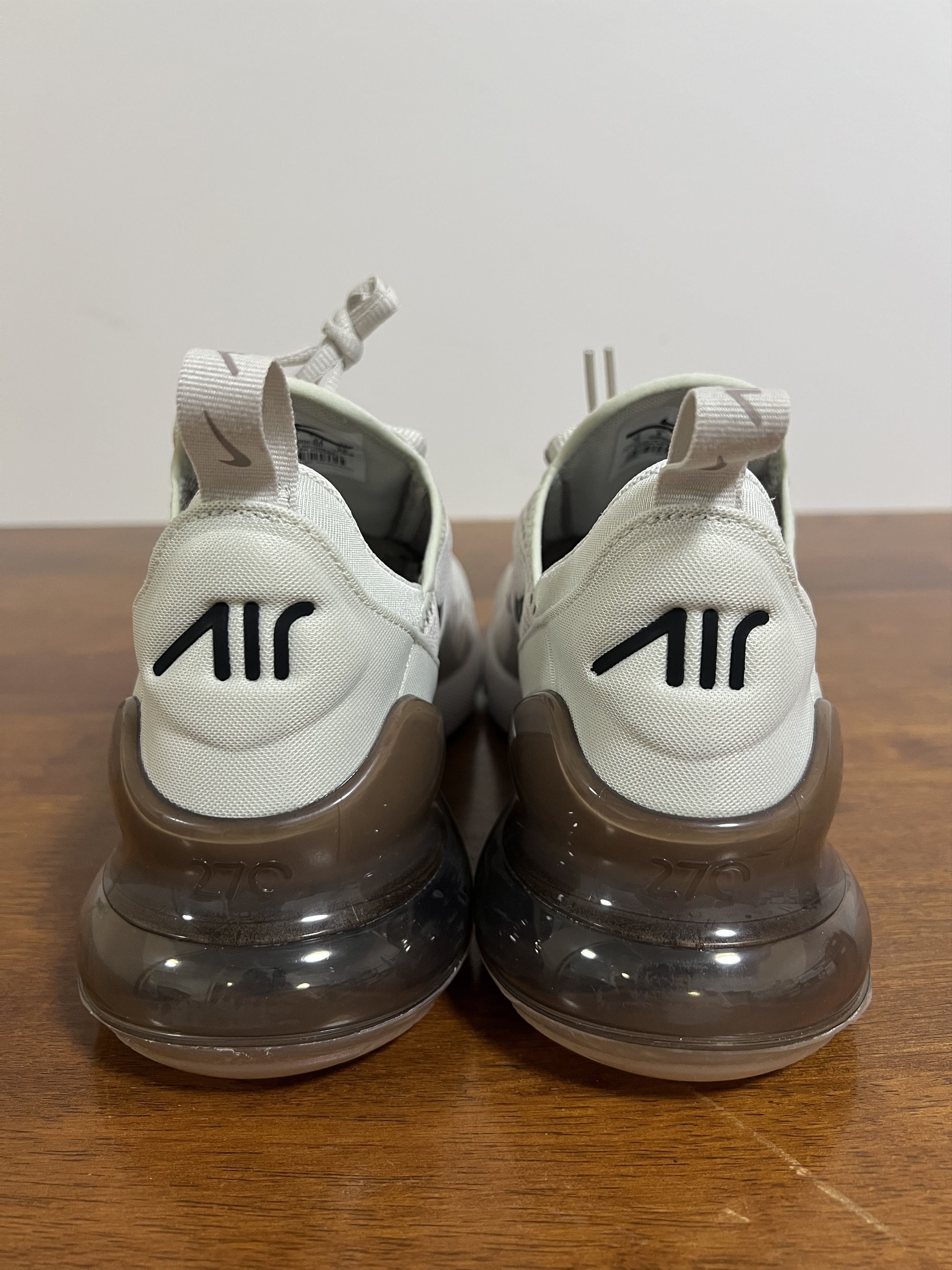 Nike 💚 Nike Air Max 270 Light Bone/Black-Sepia Stone US 10 NEW Size US 10 / EU 43 - 9 Thumbnail