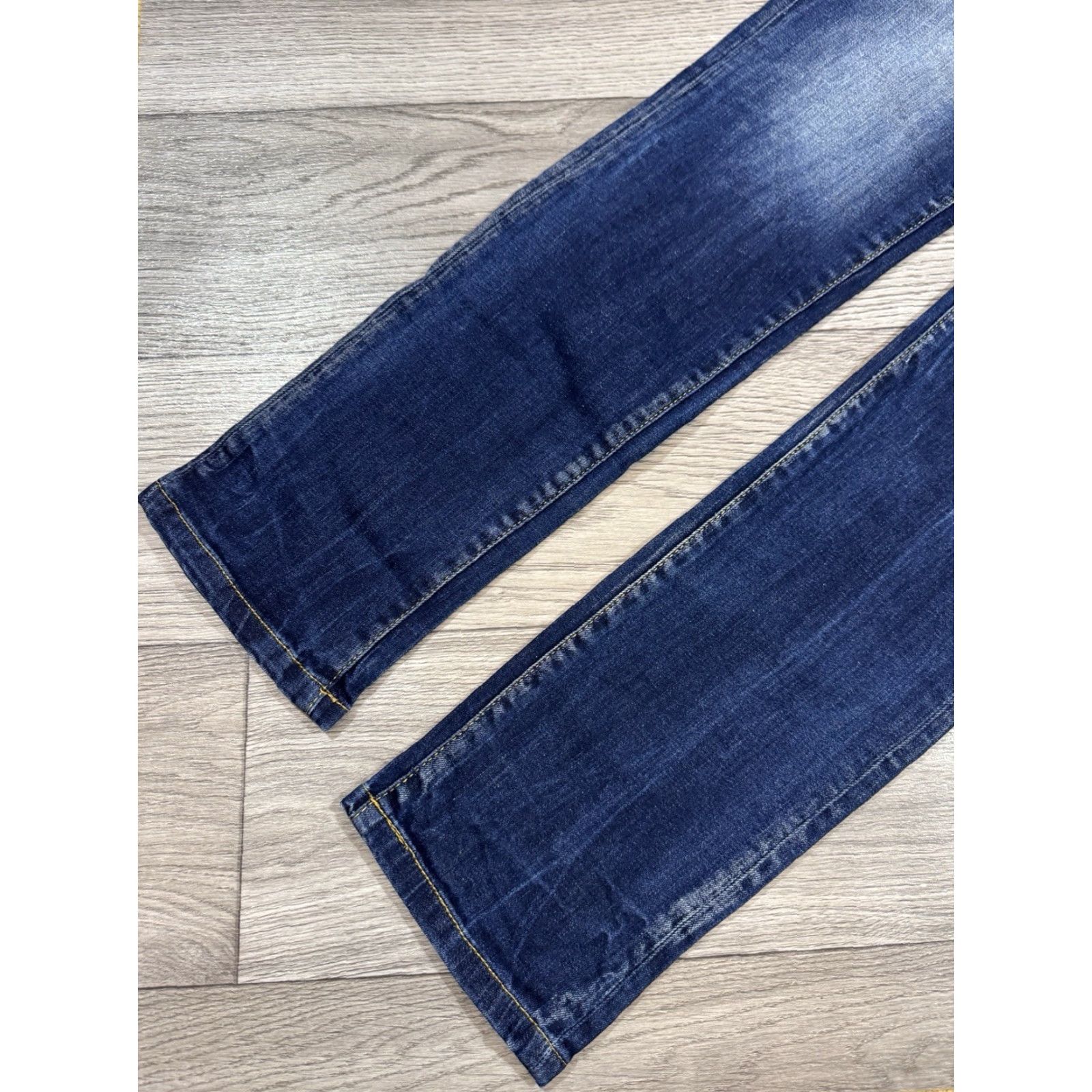 Dsquared2 DSQUARED2 Denim Blue COOL GUY JEAN Slim Skinny Distressed Jeans 50 Italy Mens Jeans Denim Blue Distressed 50 Dsquared2 Slim Tall? Size US 34 / EU 50 - 4 Thumbnail