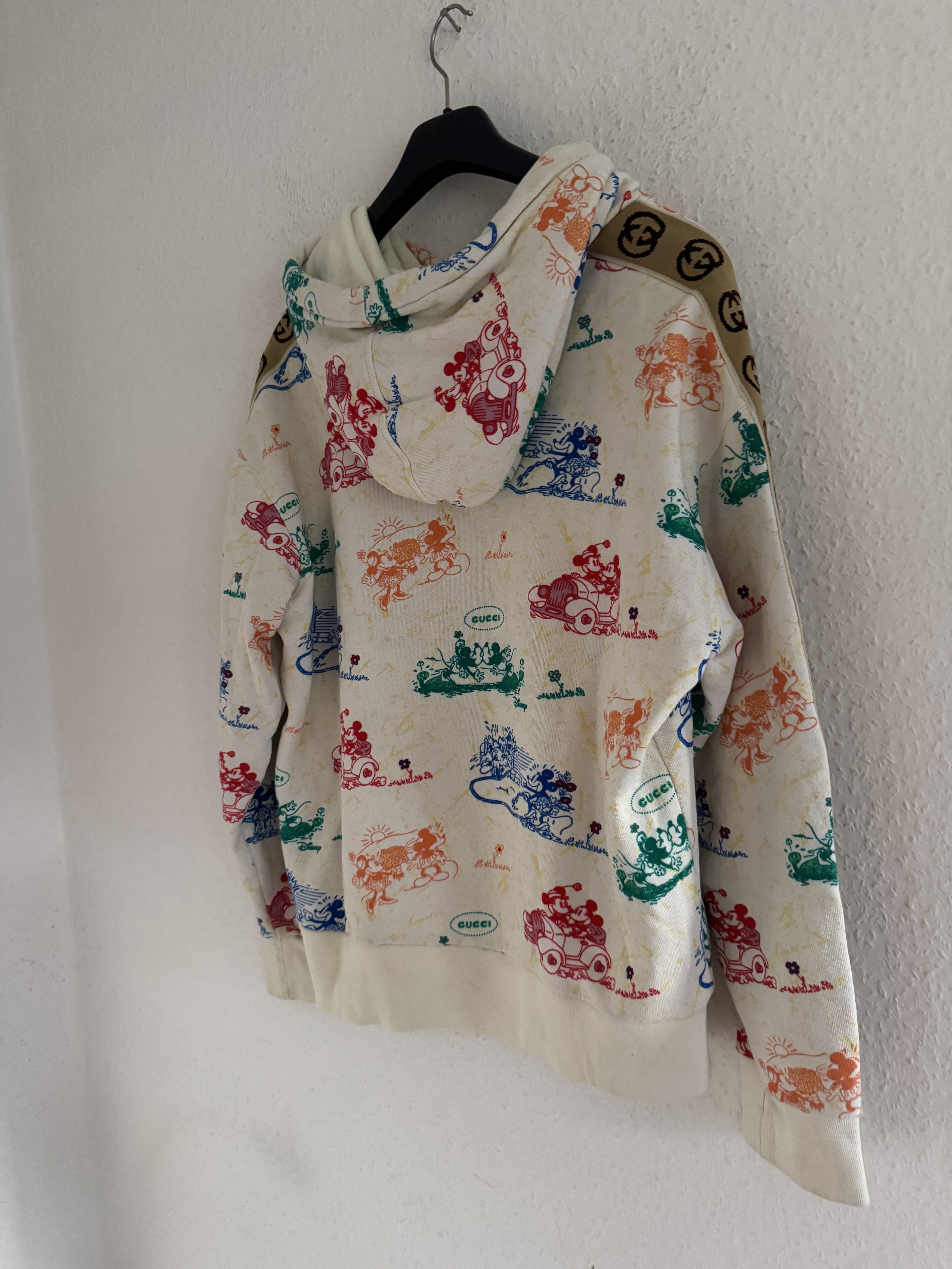 Disney × Gucci Multicolor Mickey Hoodie Size US M / EU 48-50 / 2 - 9 Thumbnail