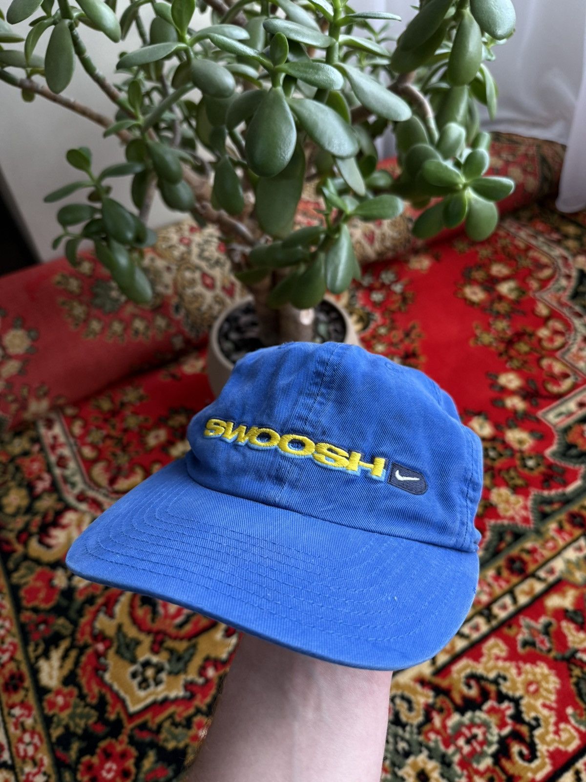 Nike Vintage 90s NIKE Embroidered Logo Cap Size ONE SIZE - 1 Thumbnail