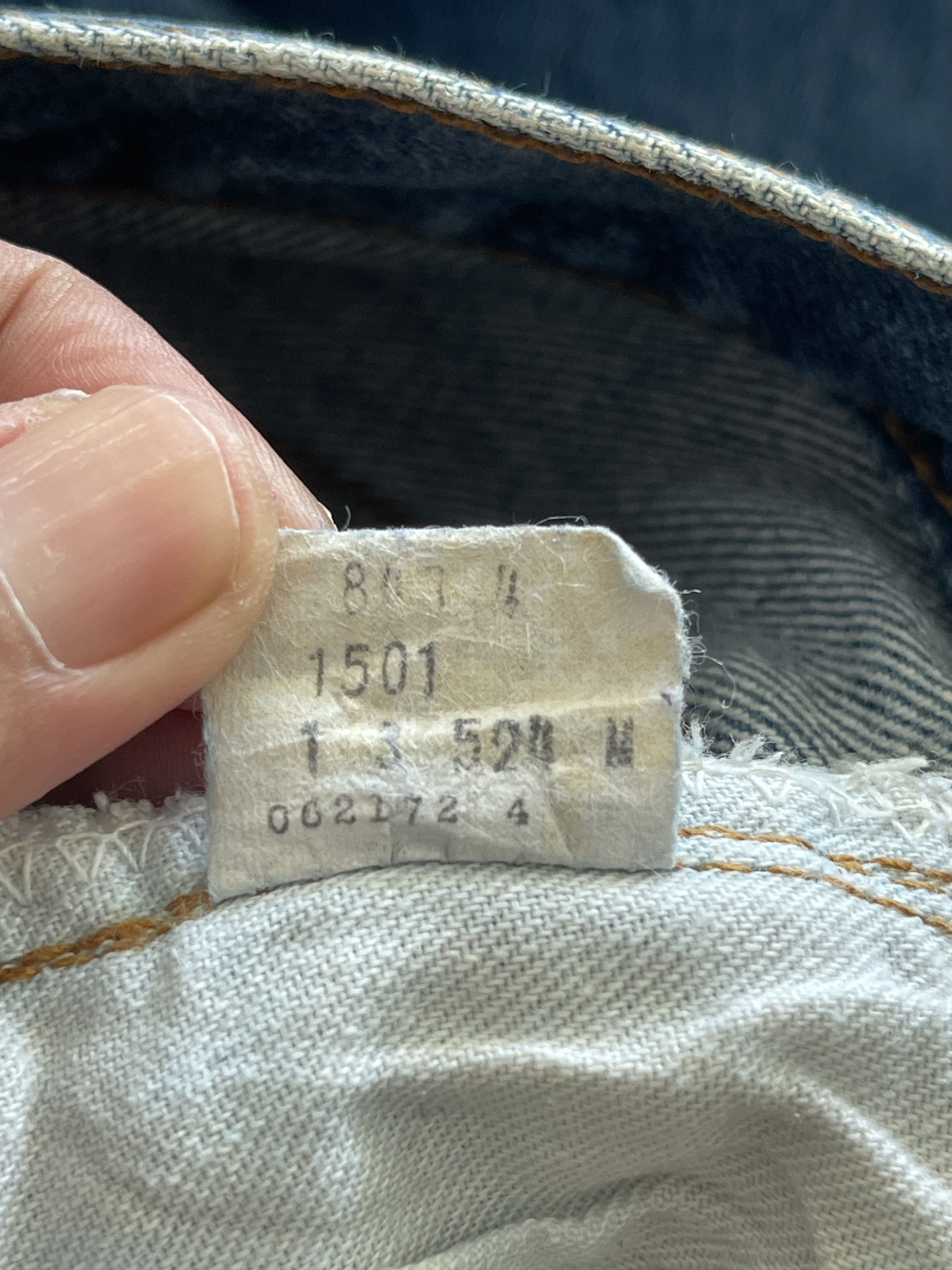 Levi's Vintage Levis 501 Redline Size US 30 / EU 46 - 7 Thumbnail