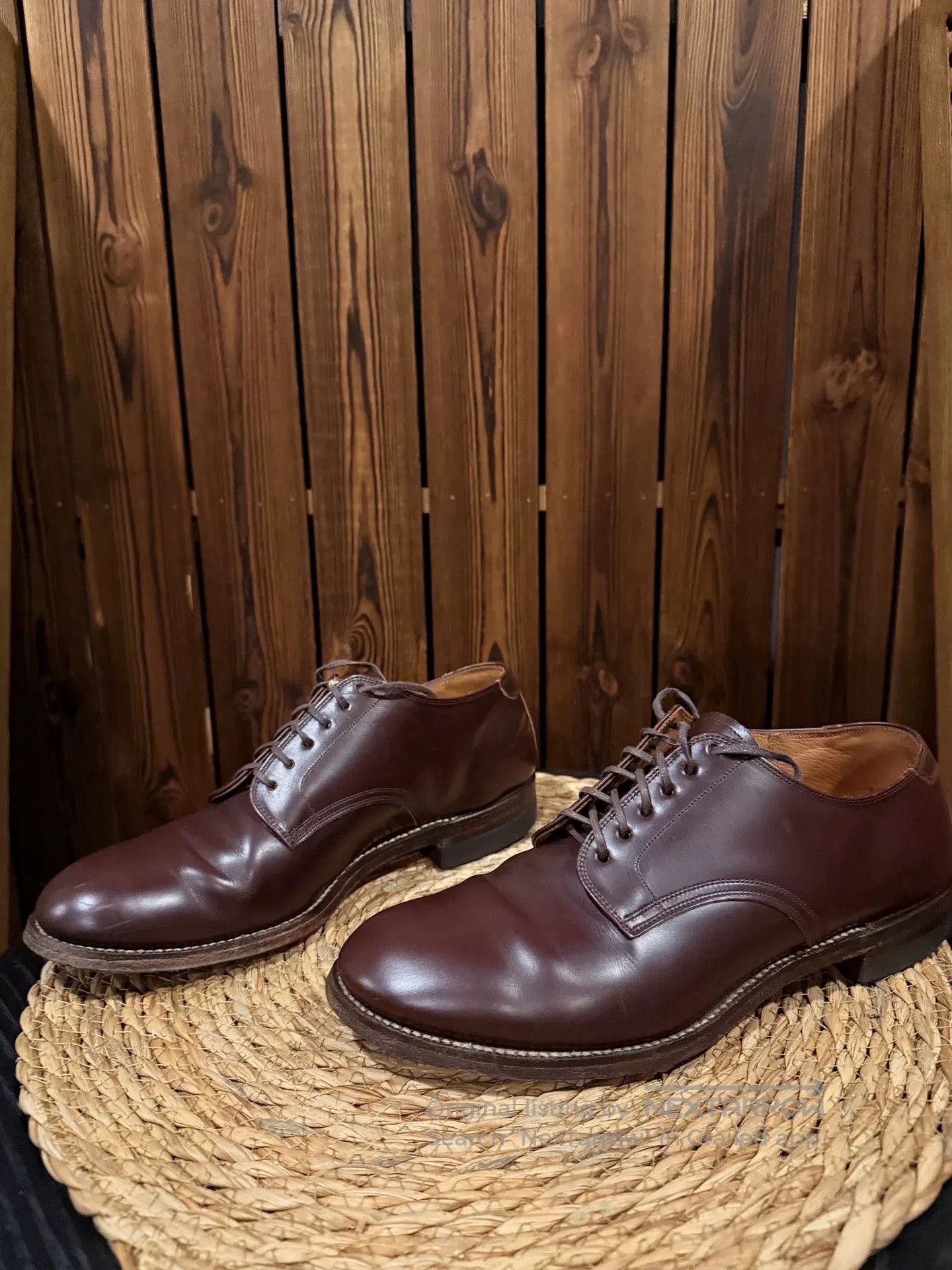 Other PMc Brown Calf Leather Derby Shoes Size 8. Size US 8 / EU 41 - 2 Thumbnail