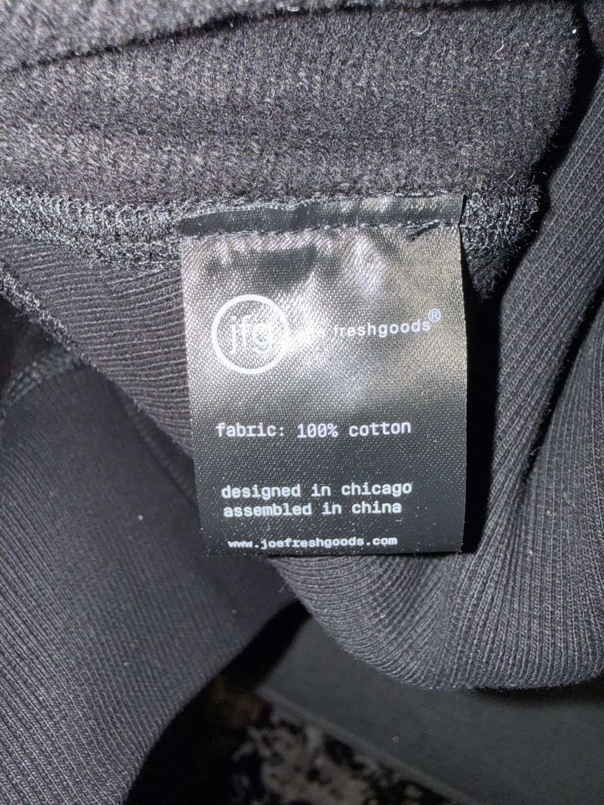 Joe Freshgoods × New Balance New Balance x Joe Freshgoods Hoodie Mens XL Black JFG Size US XL / EU 56 / 4 - 10 Thumbnail