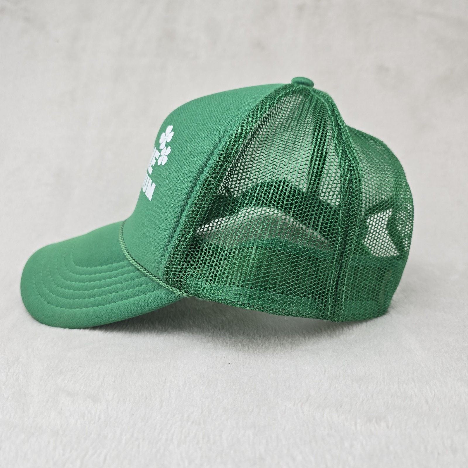 Otto Vintage Meet Me At Millennium Trucker Hat Y2K 90s Shamrock Size ONE SIZE - 3 Thumbnail
