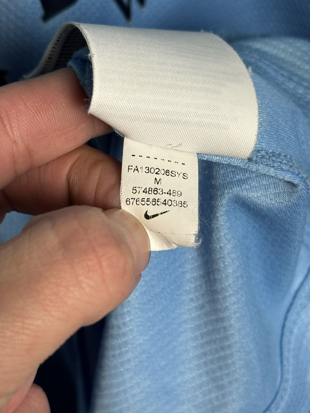 Nike Manchester City 13/14 Home Jesus Navas Football Jersey Size US M / EU 48-50 / 2 - 24 Thumbnail