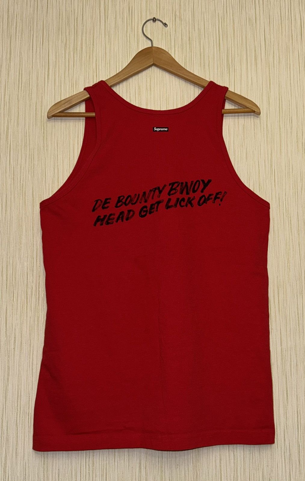 Supreme Supreme bounty hunter Rare tank top 2016 Barrington Levi Size US M / EU 48-50 / 2 - 4 Thumbnail