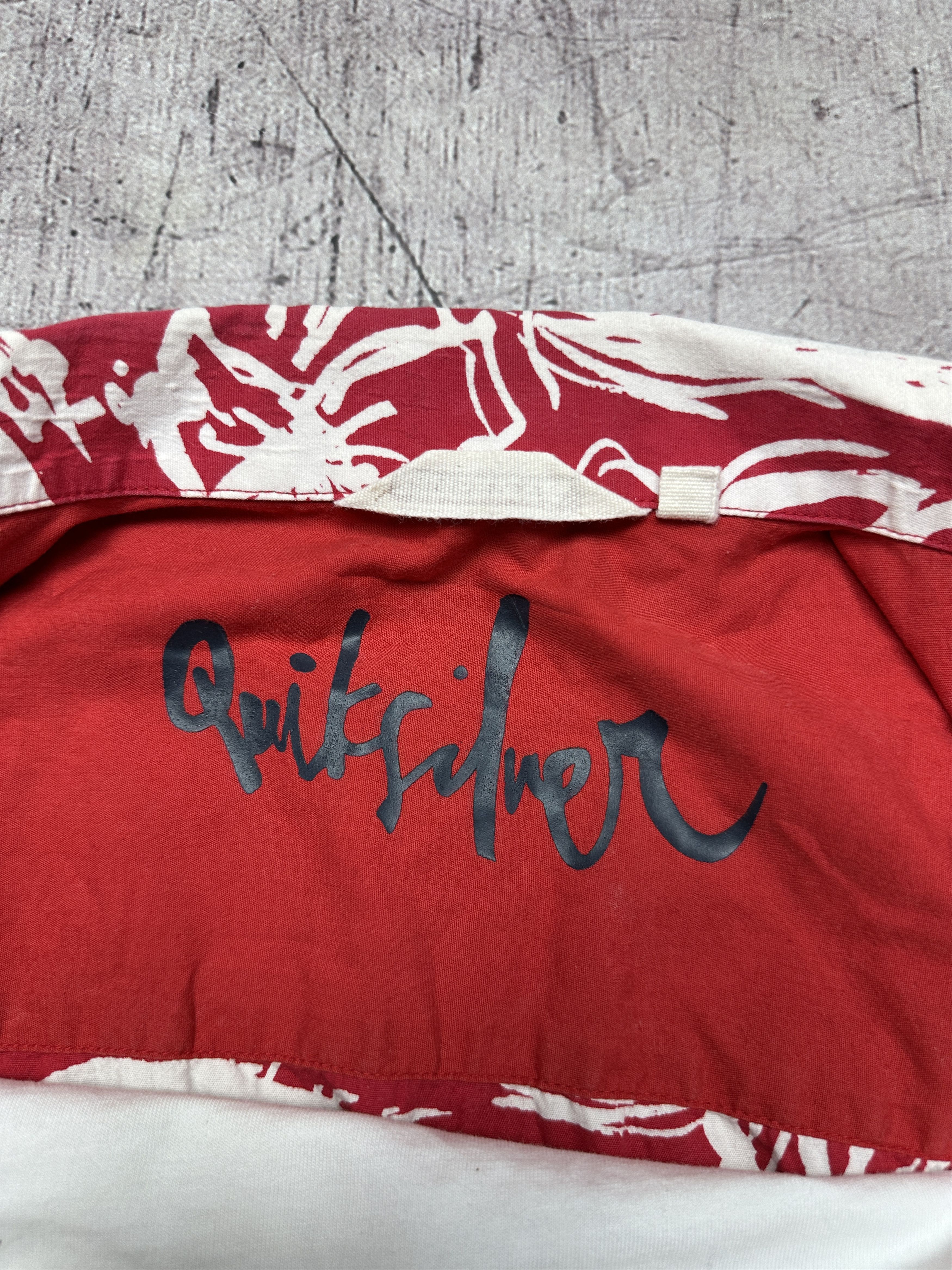Quiksilver Quiksilver Vintage Mens Hawaiian Shirt Size US L / EU 52-54 / 3 - 3 Thumbnail