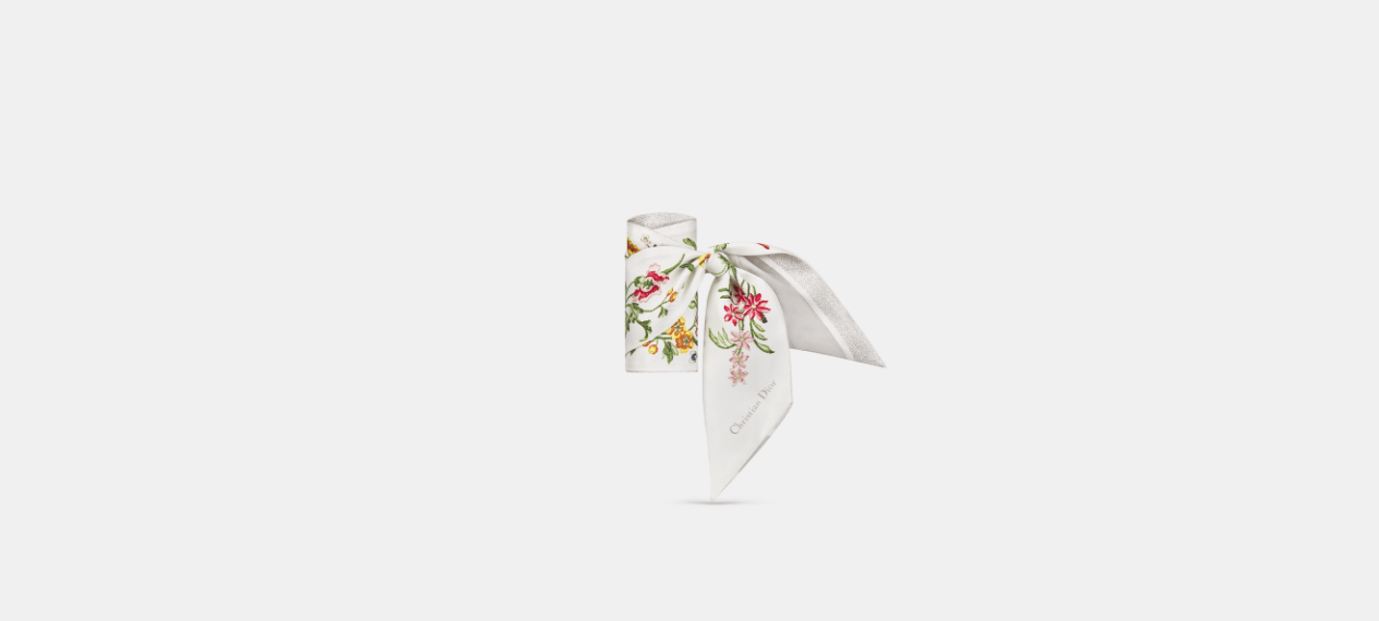 Dior o1w1db10424 Size: OS Dior Fleurs Mitzah Scarf in Multicolor Size ONE SIZE - 5 Thumbnail