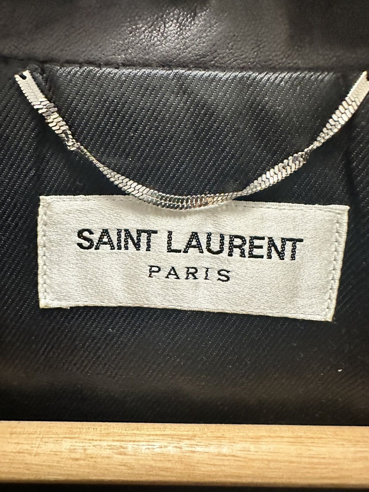 Saint Laurent Paris Saint laurent paris 2014 lamb leather jacket by Hedi Size US L / EU 52-54 / 3 - 3 Thumbnail